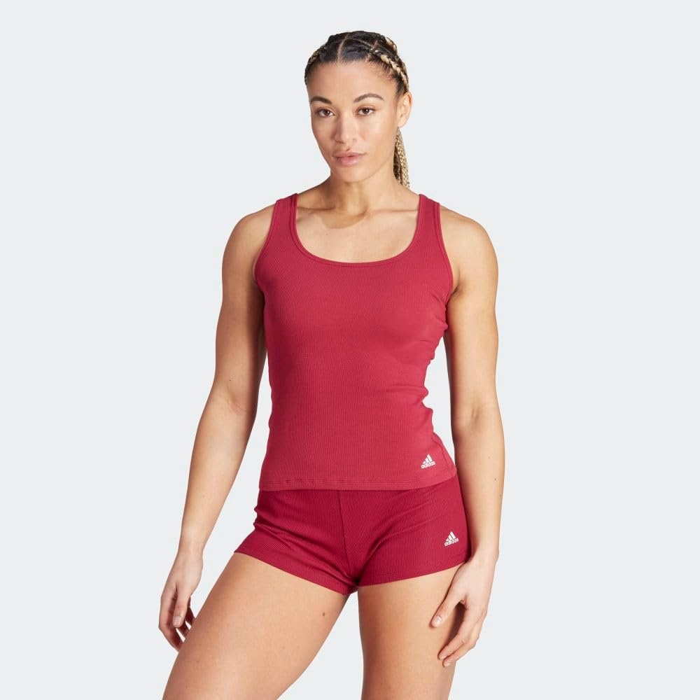 image:imageAdidas Womens Tank TopLegacy Burgundy