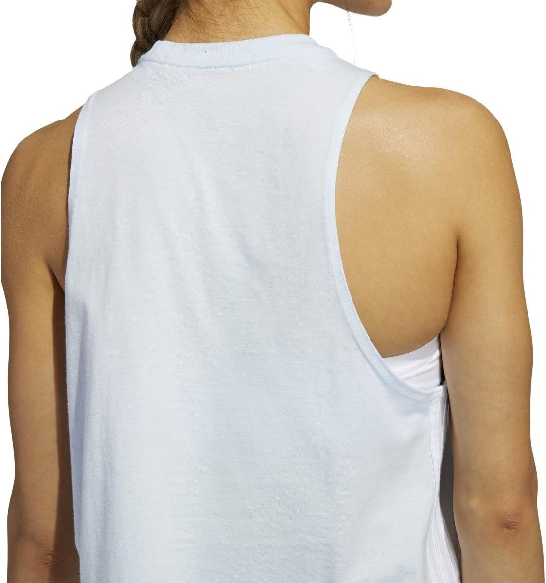 image:imageAdidas Womens Tank TopSolid GrayScarlet