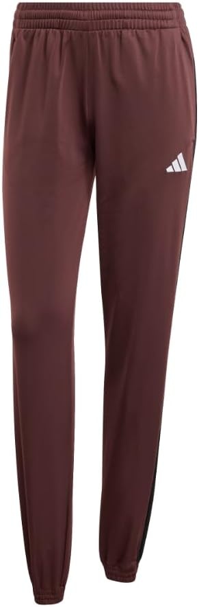 image:imageAdidas Womens Tricot 3Stripes Track PantsAurora RubyWhite