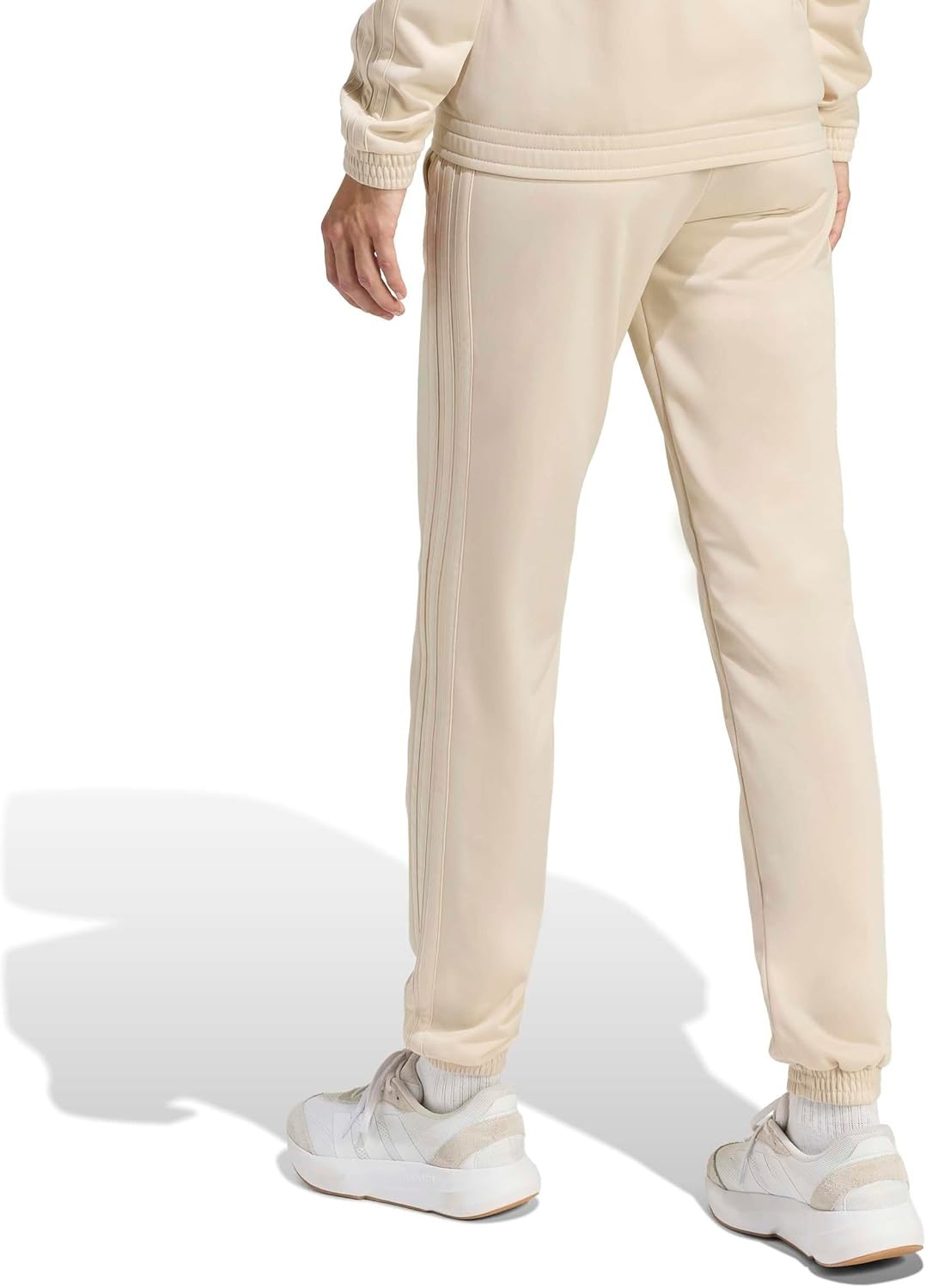 image:imageAdidas Womens Tricot 3Stripes Track PantsCrystal Linen