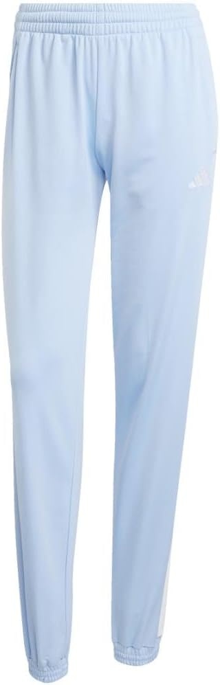 image:imageAdidas Womens Tricot 3Stripes Track PantsGlow BlueWhite