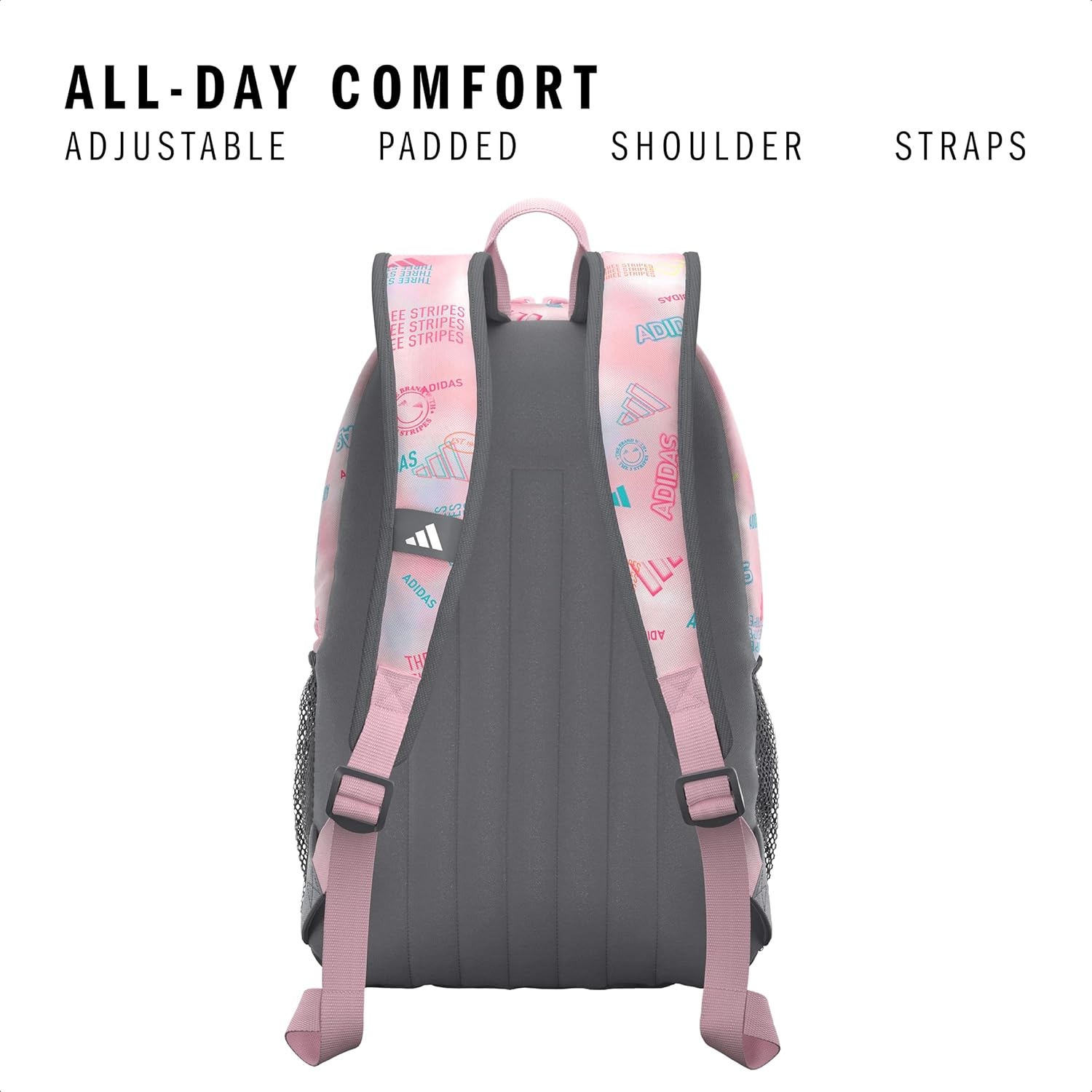 image:imageOriginator Small Backpack for men and women athletic book bag with laptop sleeveAdi Haze Clear PinkClear PinkGrey Four
