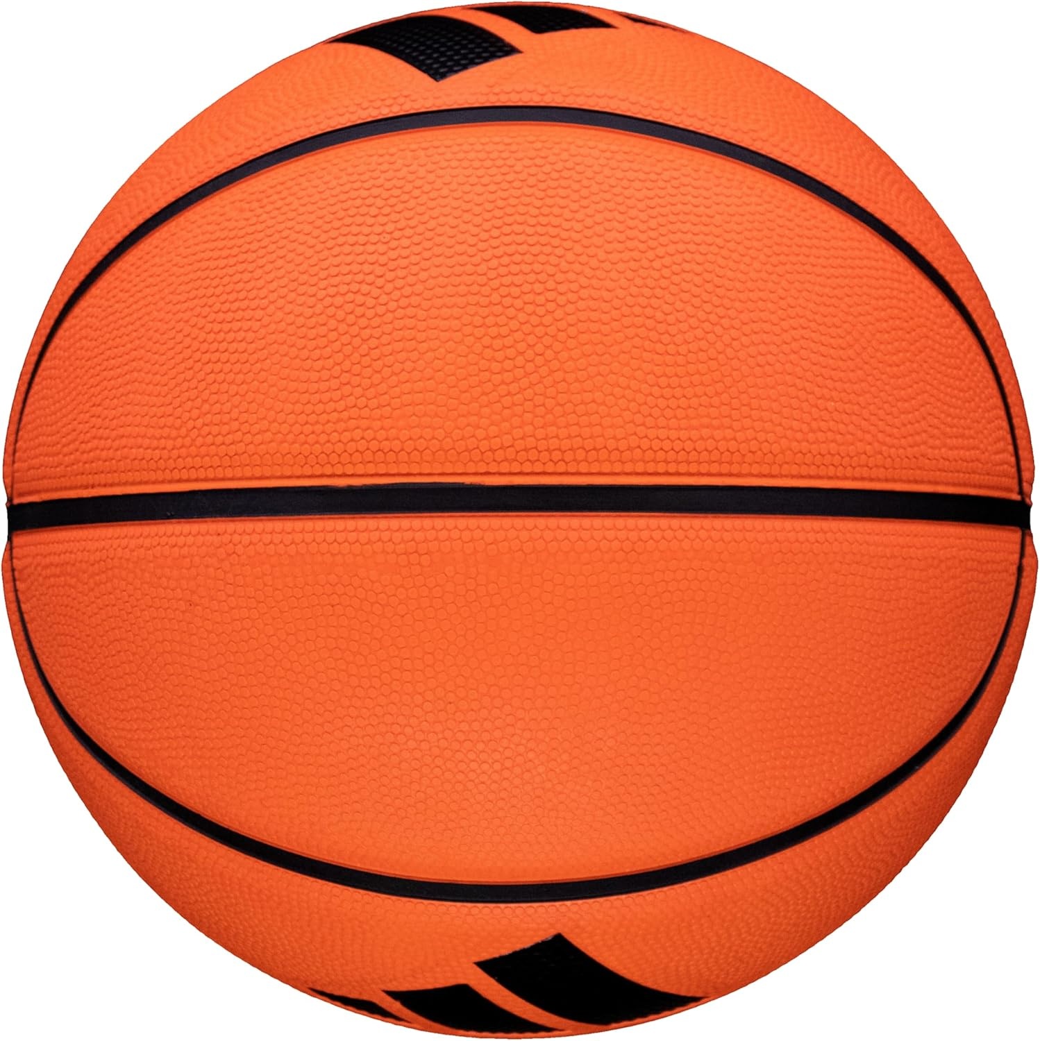 image:imageadidas Hoopla Sponge Rubber Basketball Outdoor Durability with Game Ball FeelOrange