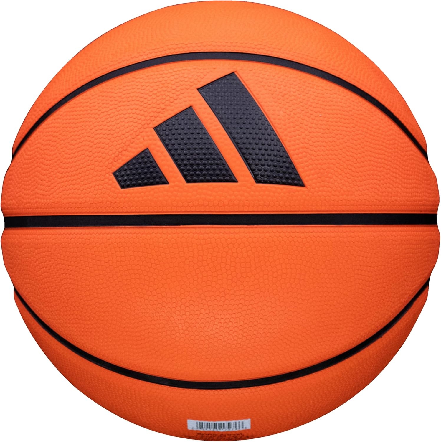 image:imageadidas Hoopla Sponge Rubber Basketball Outdoor Durability with Game Ball FeelOrange