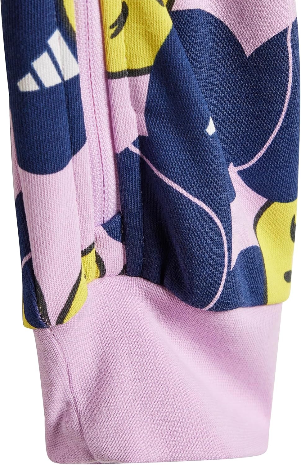 image:imageadidas Baby Smiley World OnesieBliss LilacDark BlueBright Yellow