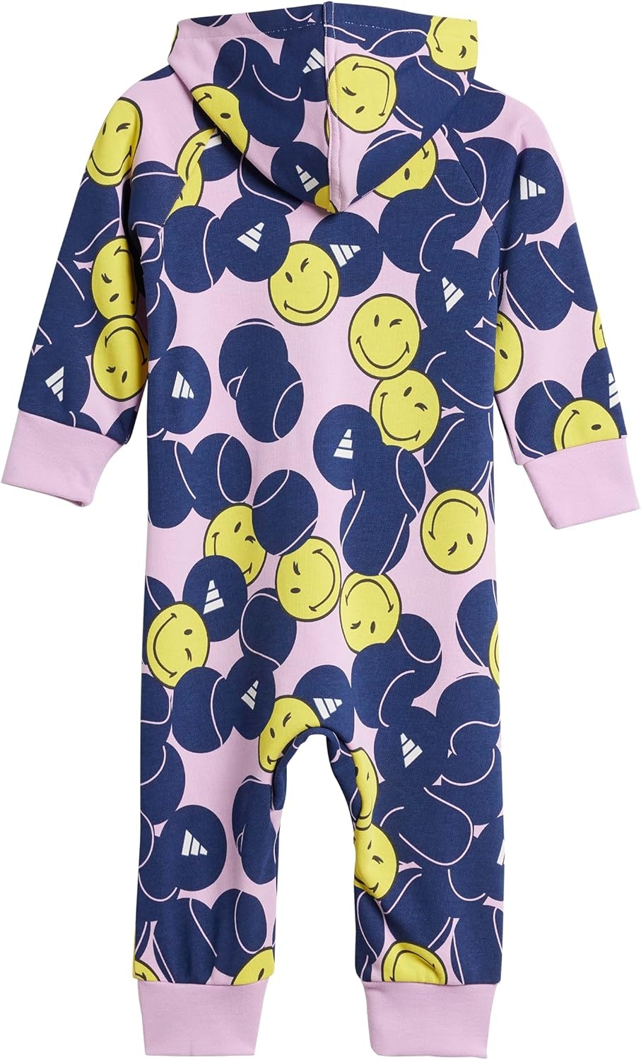 image:imageadidas Baby Smiley World OnesieBliss LilacDark BlueBright Yellow