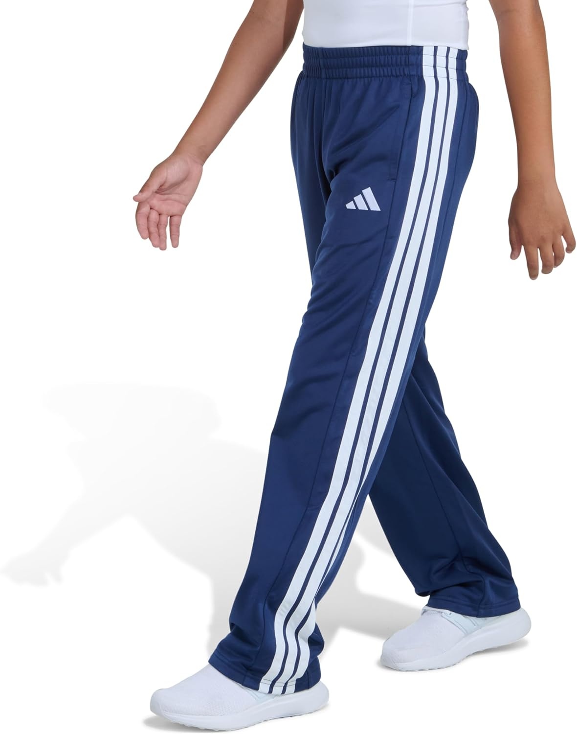 image:imageadidas Boys Elastic Waistband 3Stripe Sport PantDark Blue