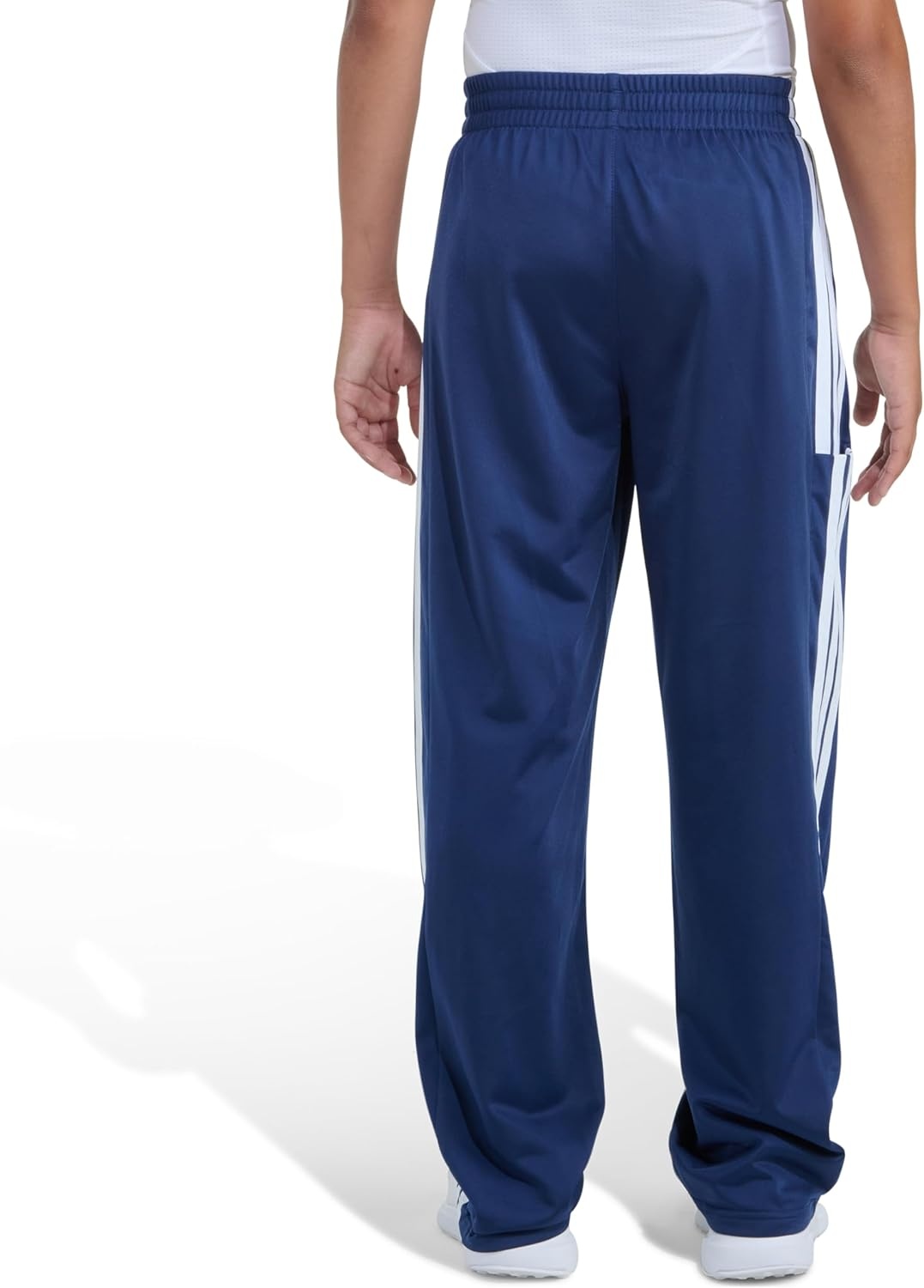 image:imageadidas Boys Elastic Waistband 3Stripe Sport PantDark Blue