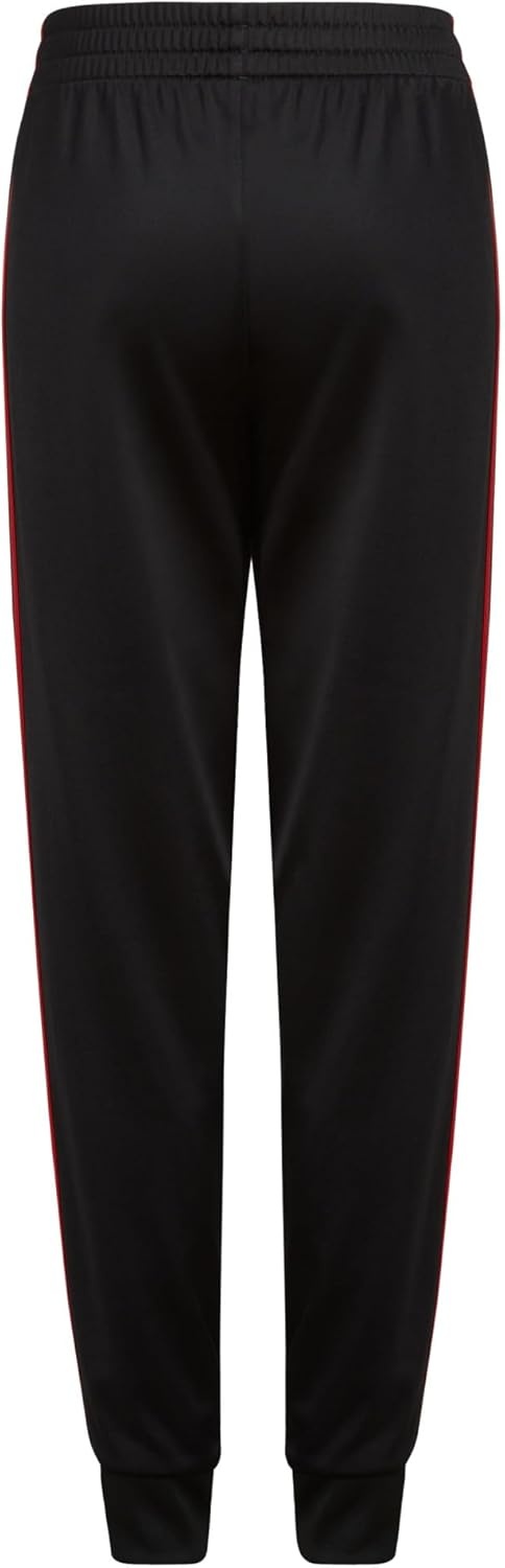 image:imageadidas Boys Iconic Tricot Jogger PantsBlack Red Core