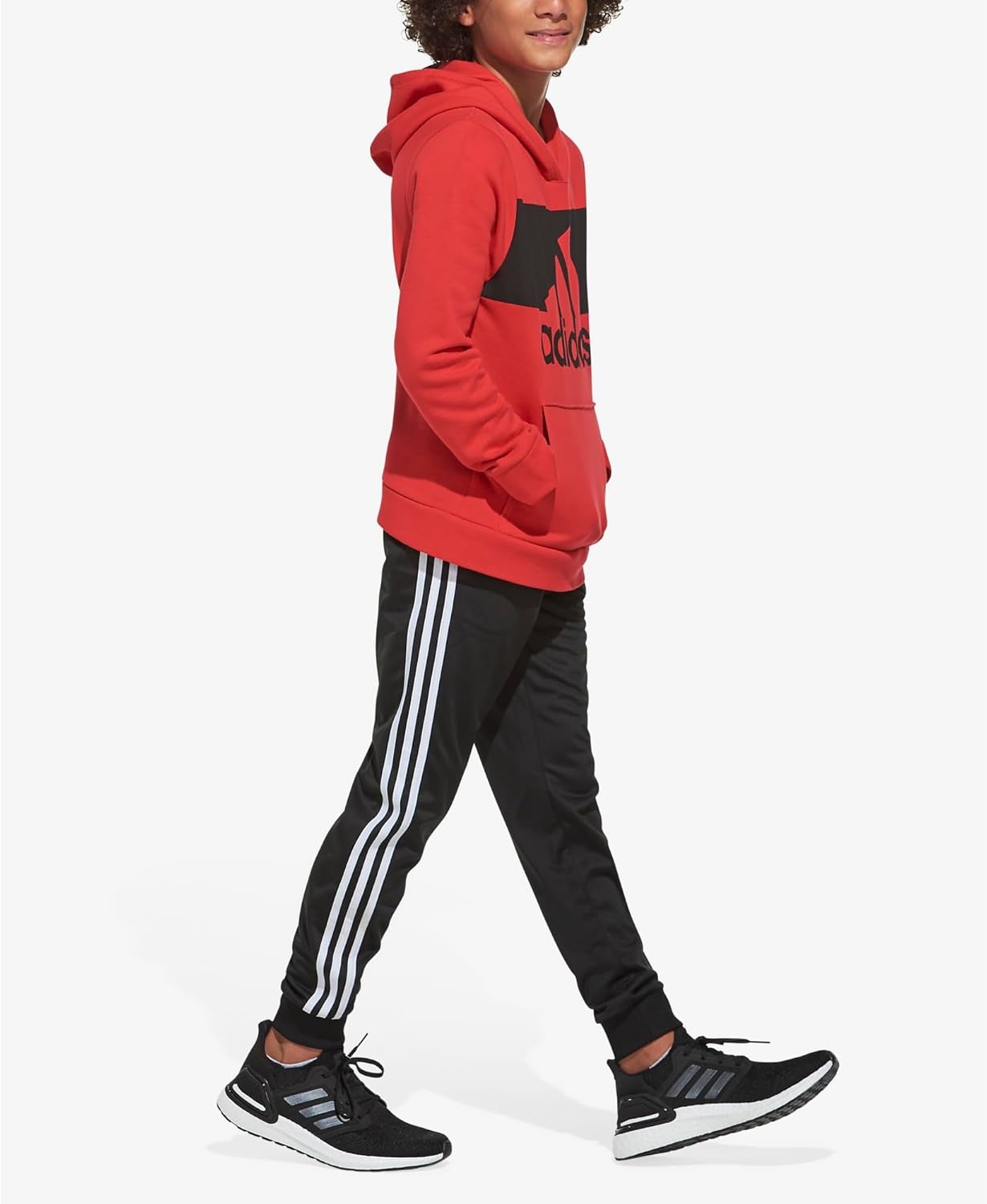 image:imageadidas Boys Iconic Tricot Jogger PantsIconic Adi Black