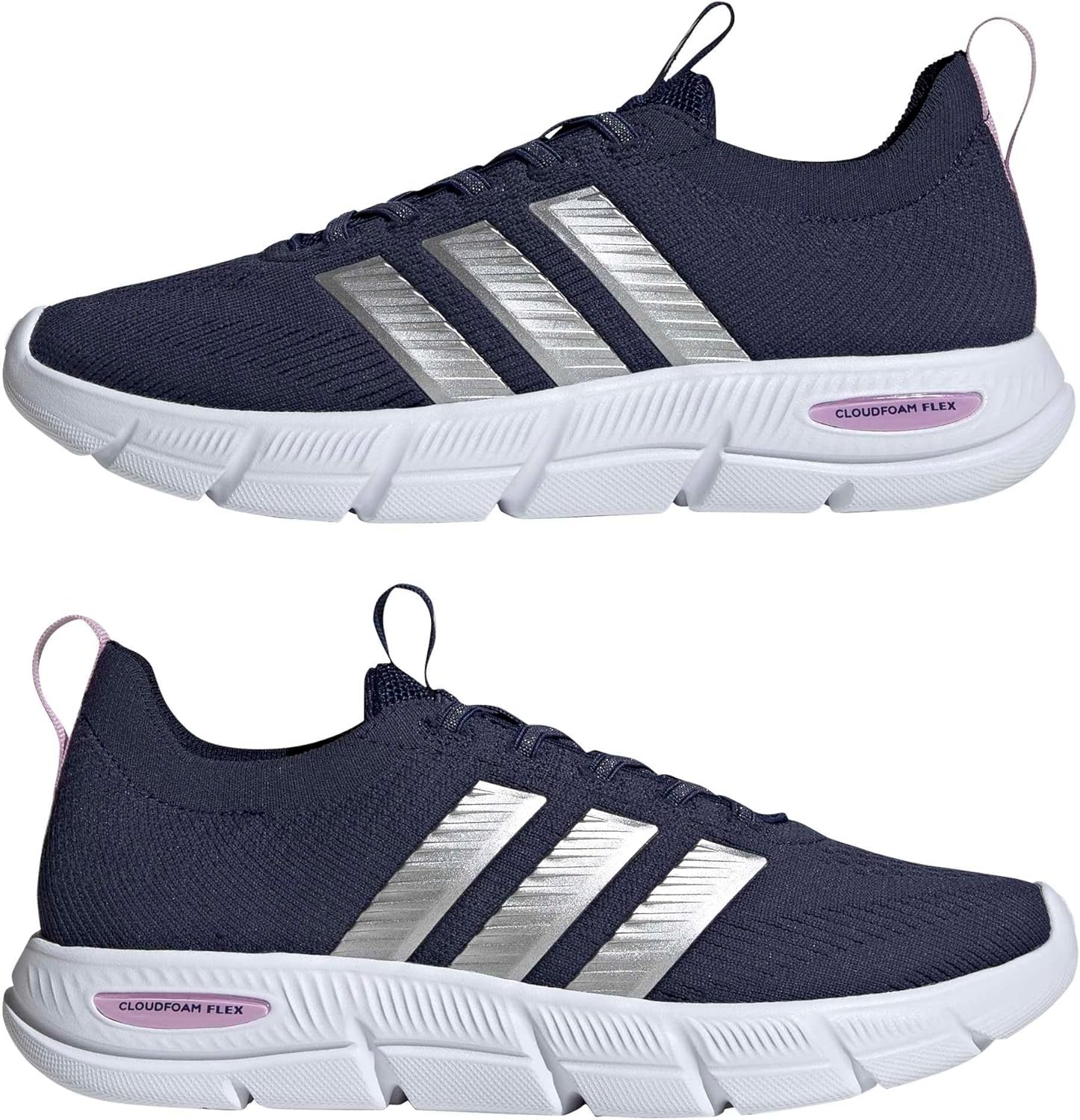 image:imageadidas Cloudfoam Flex SloungeDark BlueMatte SilverBliss Lilac