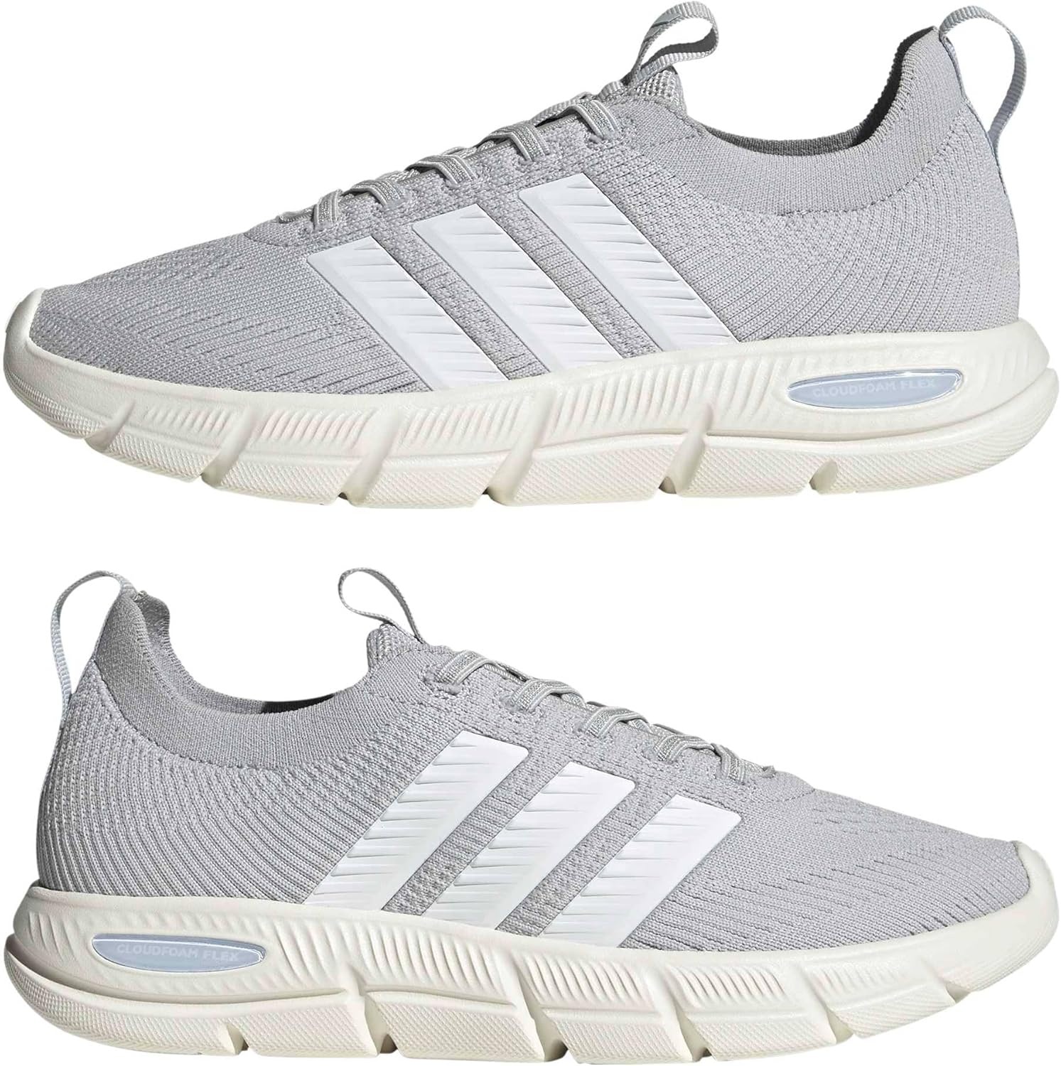 image:imageadidas Cloudfoam Flex SloungeLgh Solid GreyWhiteHalo Blue