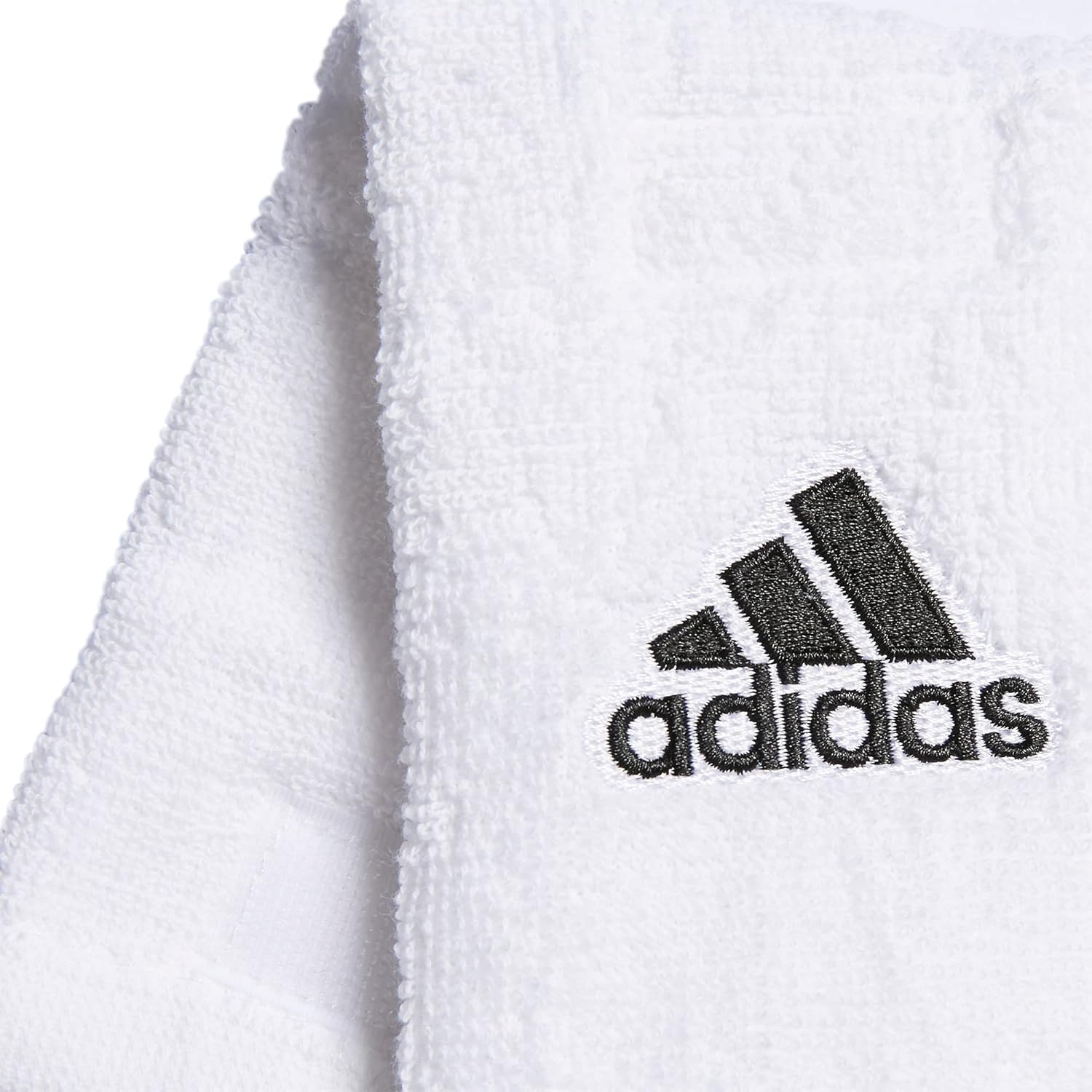 image:imageadidas Football Team Towel Dries Hands StaysinPlace with Hook and Loop ClosureWhite
