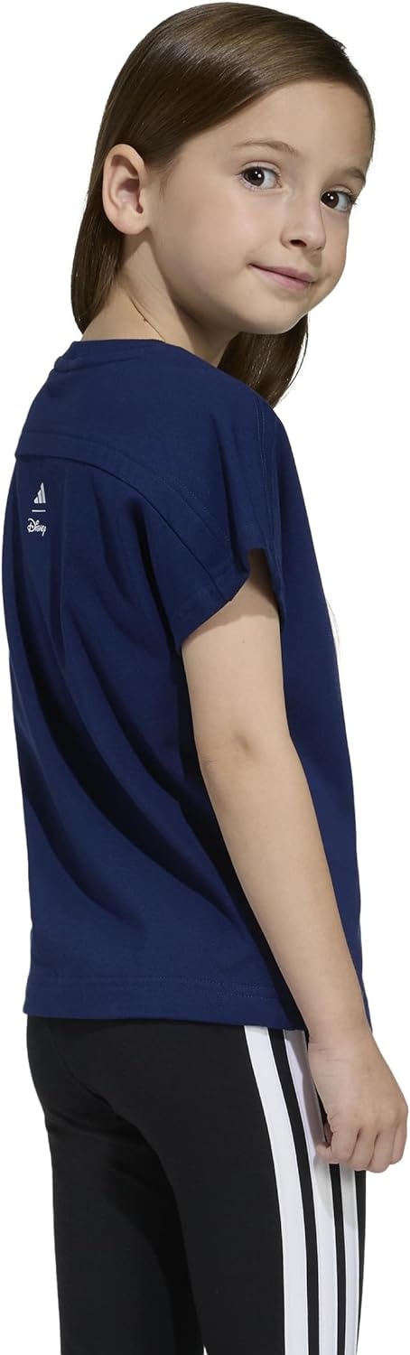 image:imageadidas Girls Disney Frozen TShirtDark BlueWhiteFrozen
