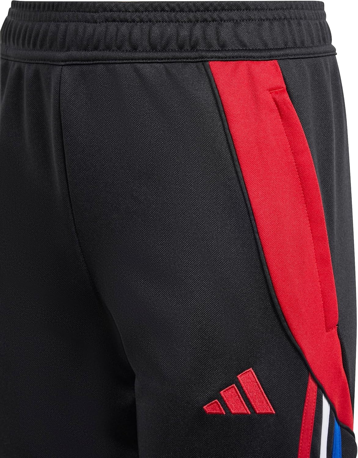 image:imageadidas Girls Tiro 24 Training PantsBlackTeam Power RedWhiteTeam Royal Blue