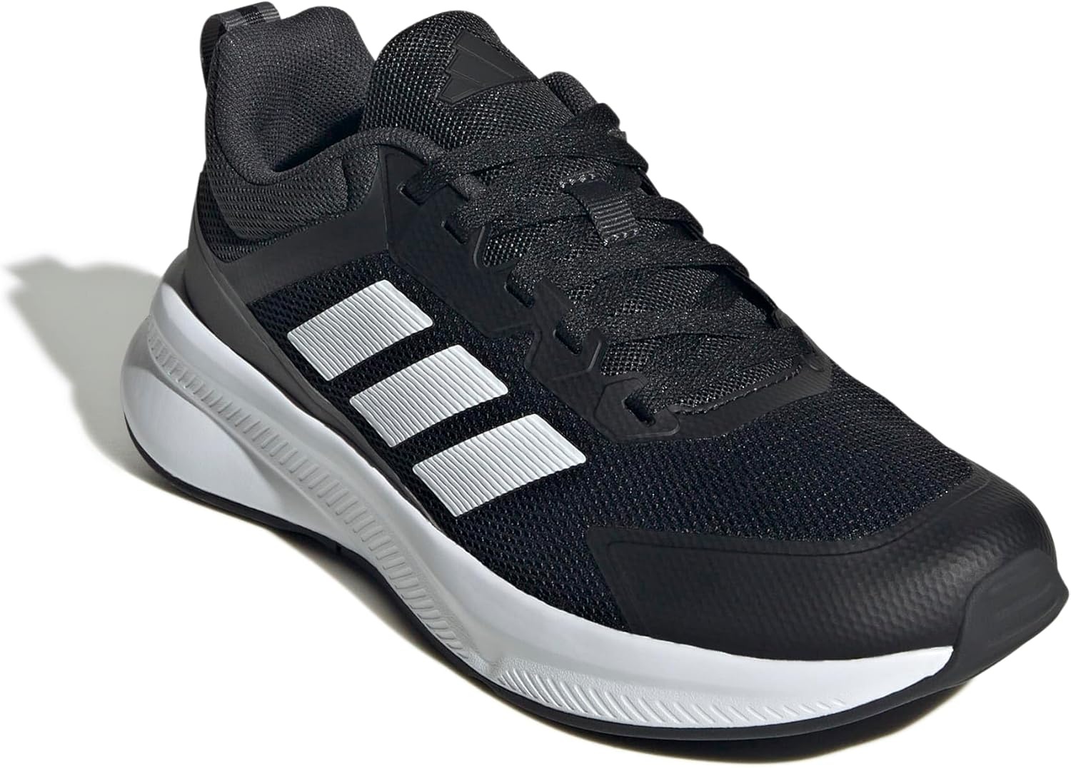 image:imageadidas Kids Fortarun 40 Little KidBlackWhiteCarbon