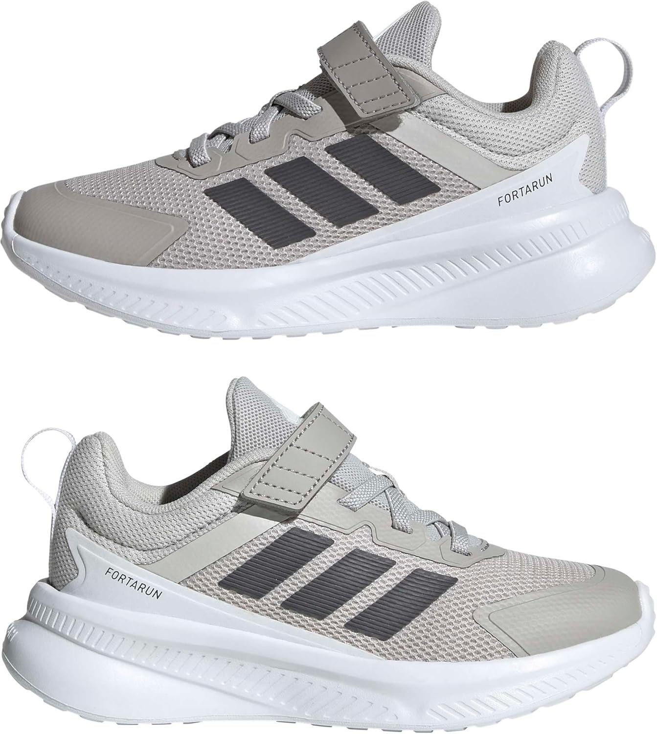 image:imageadidas Kids Fortarun 40 Little KidGreyGreyGrey
