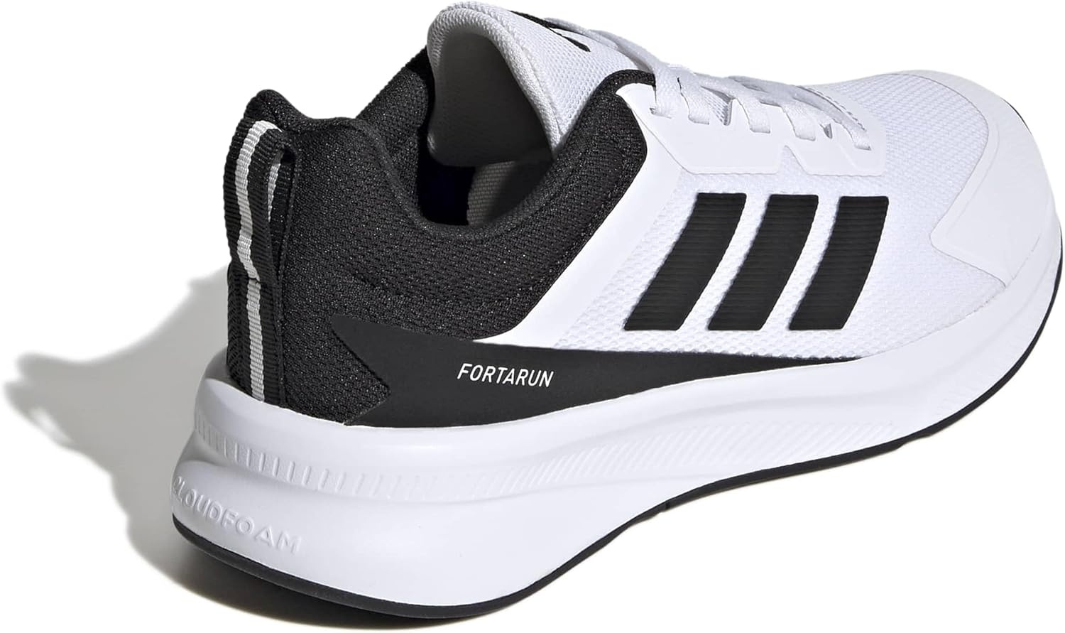 image:imageadidas Kids Fortarun 40 Little KidWhiteBlackWhite