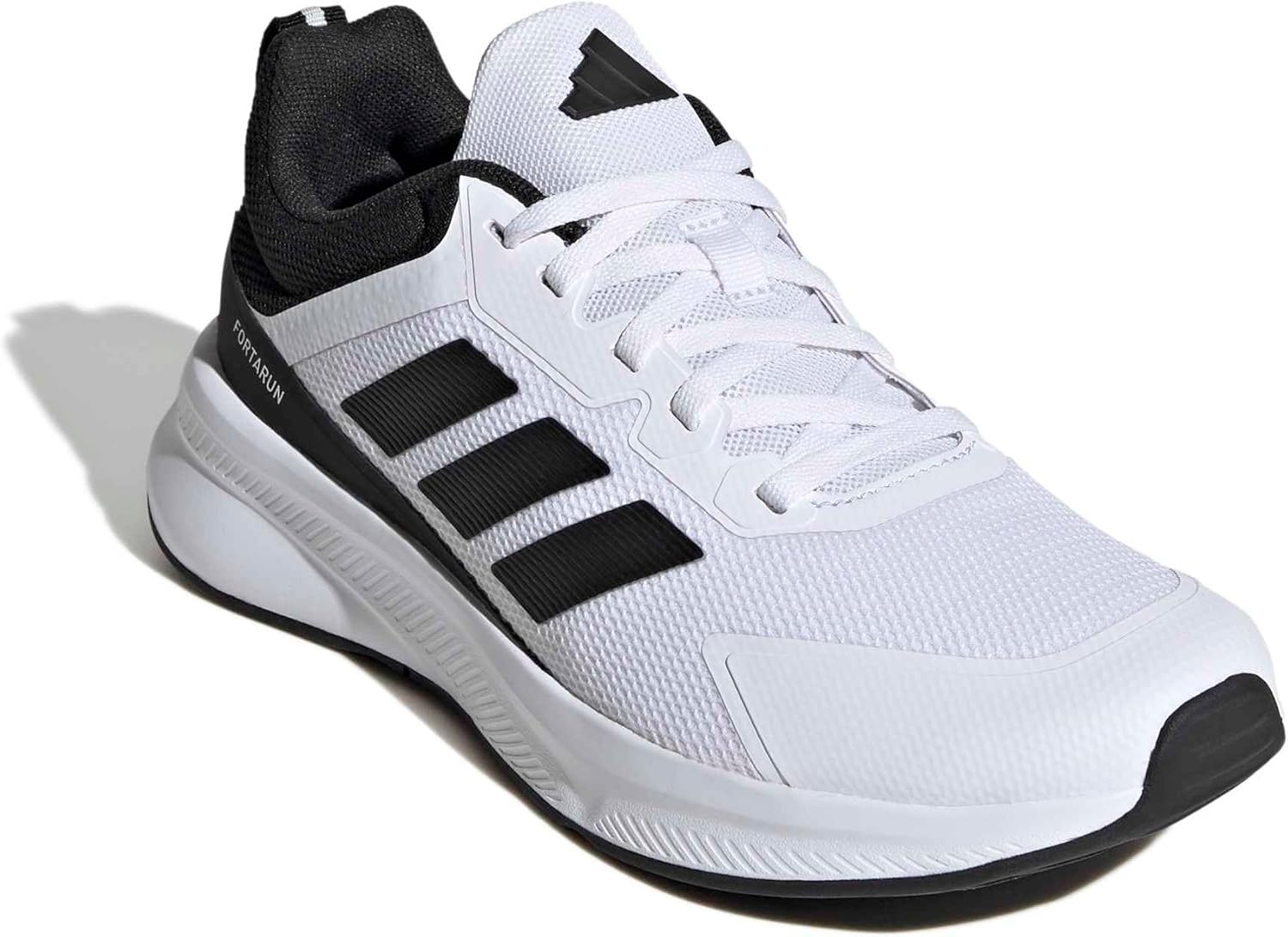 image:imageadidas Kids Fortarun 40 Little KidWhiteBlackWhite