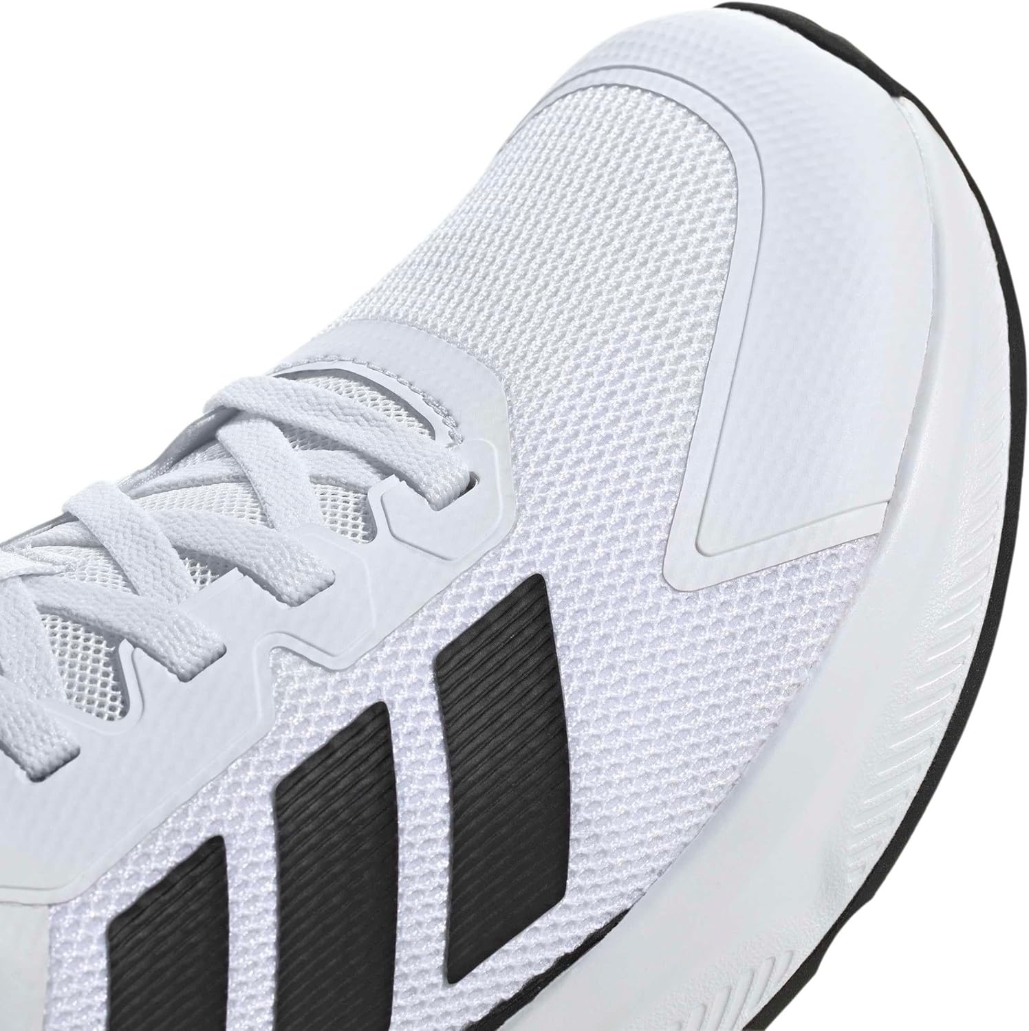 image:imageadidas Kids Fortarun 40 Little KidWhiteBlackWhite