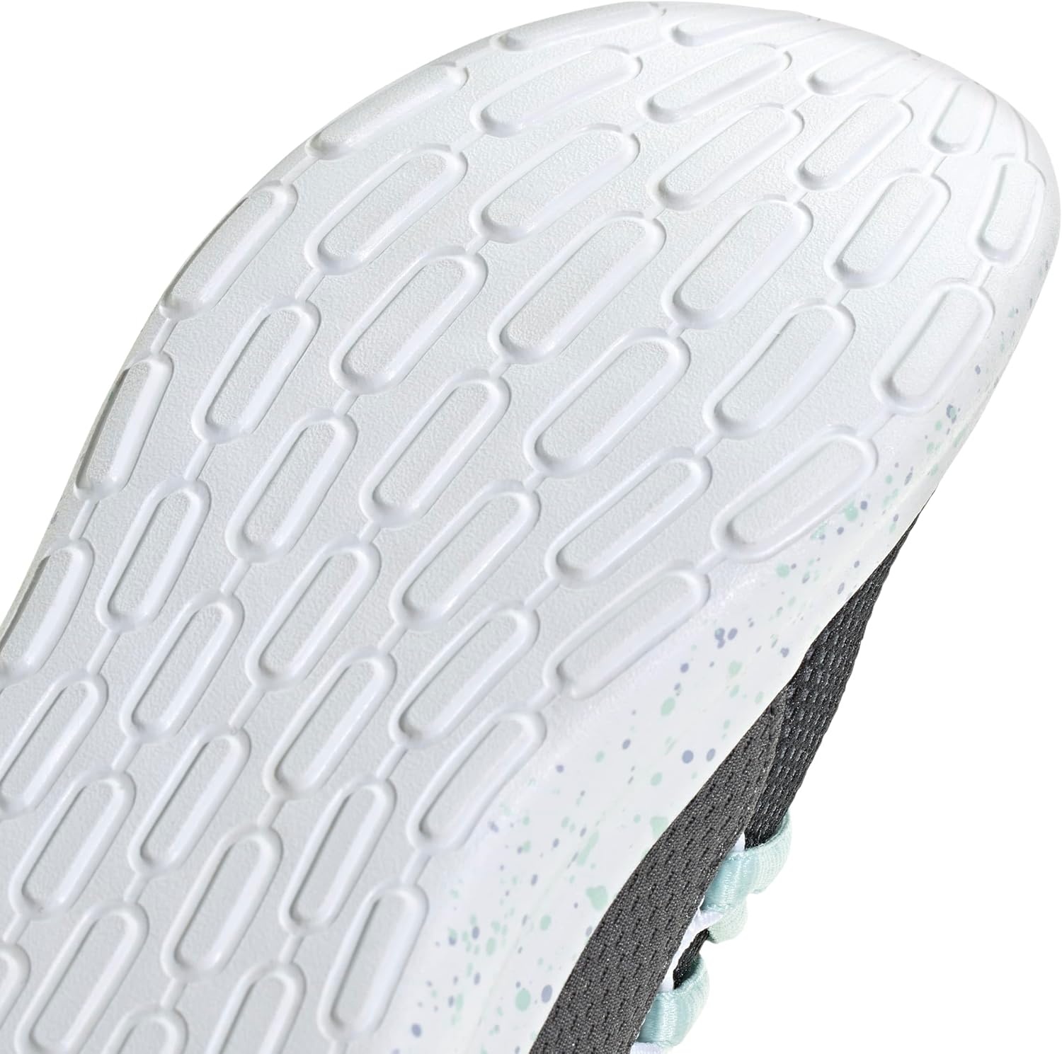 image:imageadidas Kids Girls Lite Racer Adapt 70 Lace Up Sneakers Shoes Casual BlackBlackViolet ToneHalo Mint