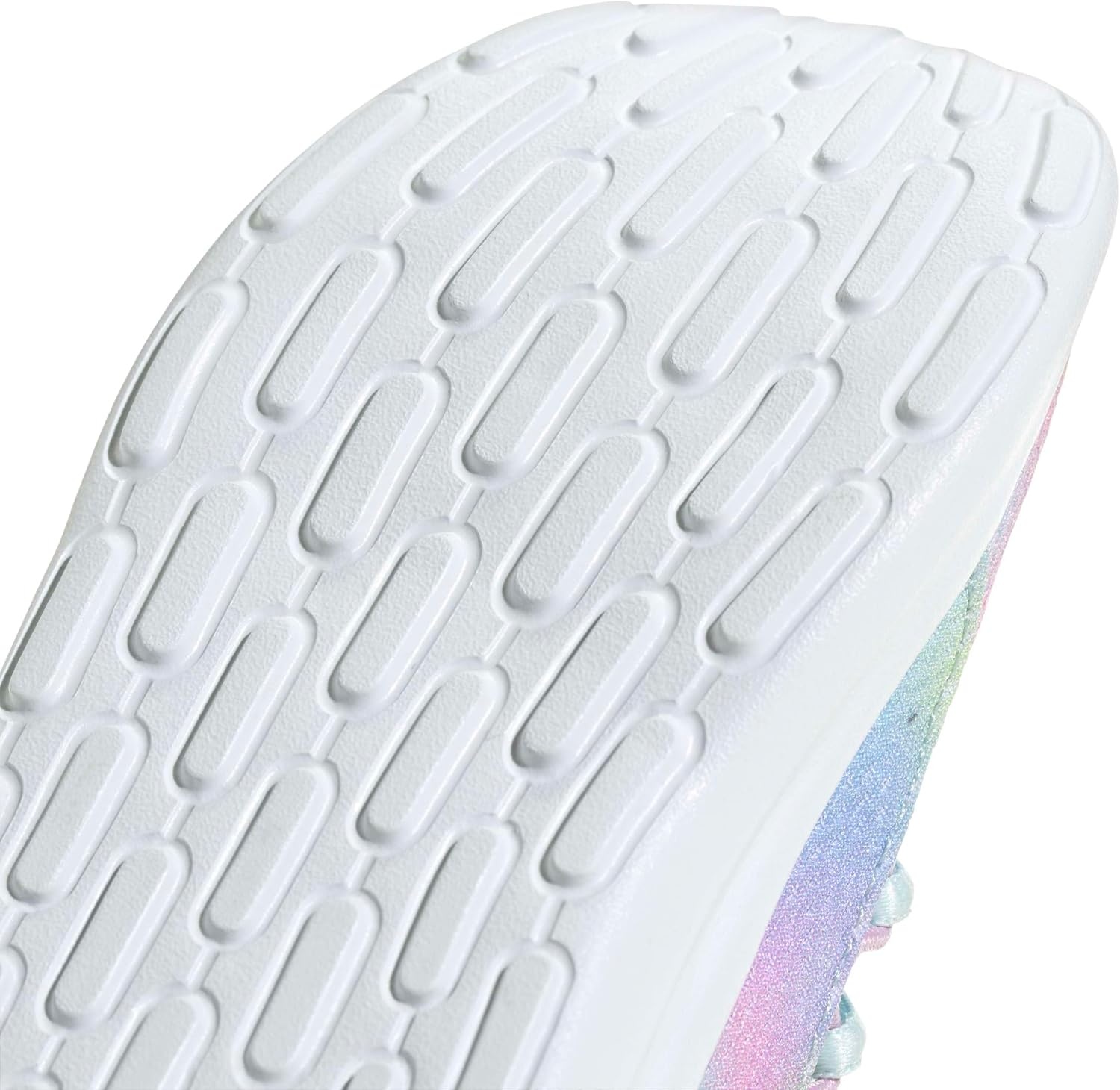 image:imageadidas Kids Girls Lite Racer Adapt 70 Lace Up Sneakers Shoes Casual BlackBliss LilacHalo MintPowder Yellow