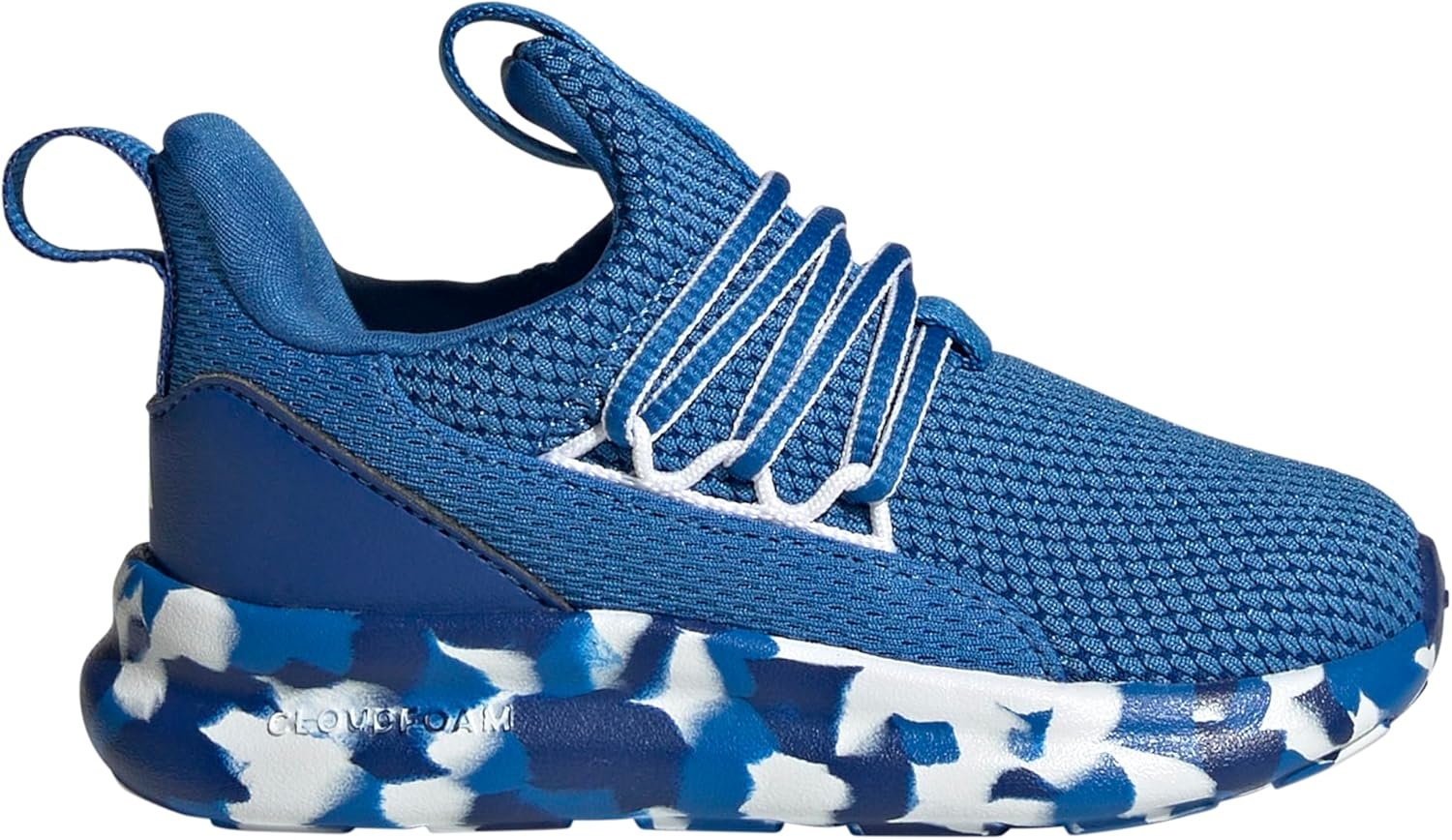 image:imageadidas Kids Girls Lite Racer Adapt 70 Lace Up Sneakers Shoes Casual BlackBright RoyalWhiteTeam Royal Blue