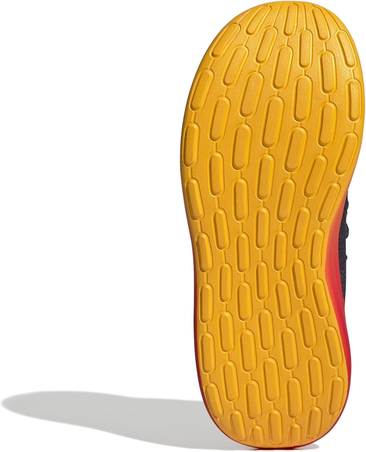 image:imageadidas Kids Girls Lite Racer Adapt 70 Lace Up Sneakers Shoes Casual BlackInkCrew YellowPure Ruby