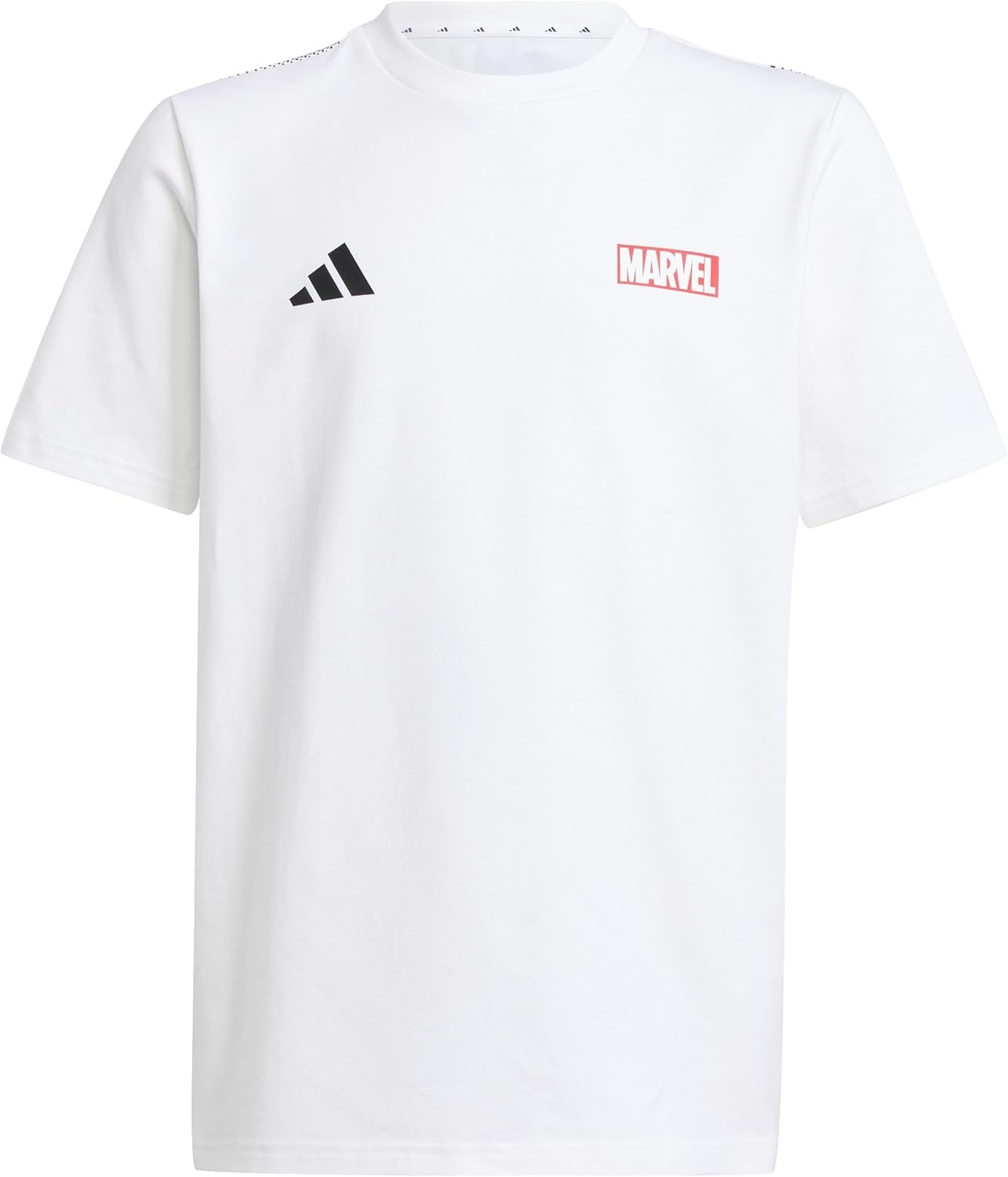 image:imageadidas Kids Marvel Superheroes Graphic TShirtWhiteBlack