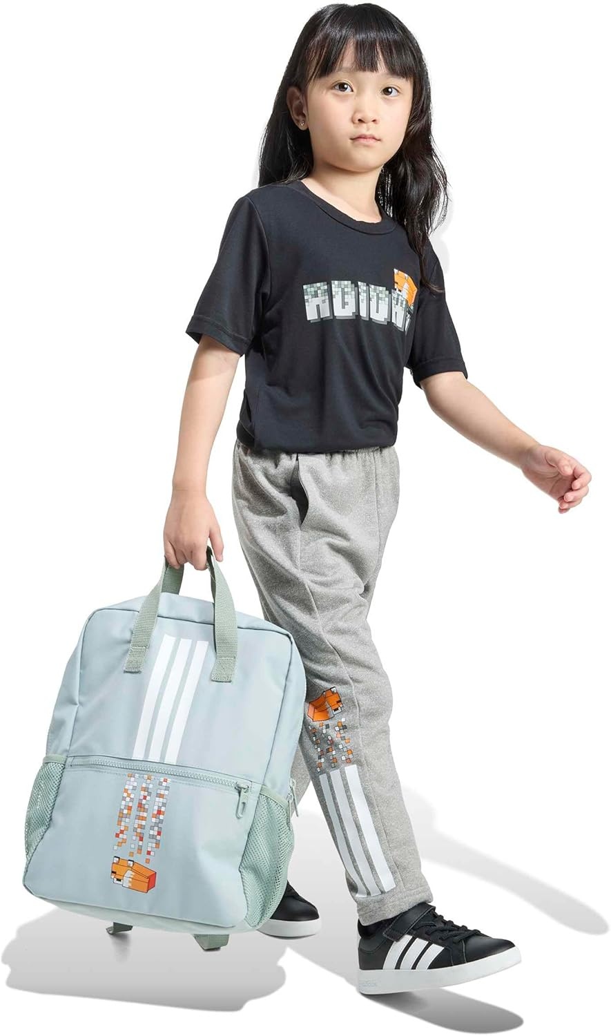 image:imageadidas Kids Minecraft Training TShirtBlackGrey