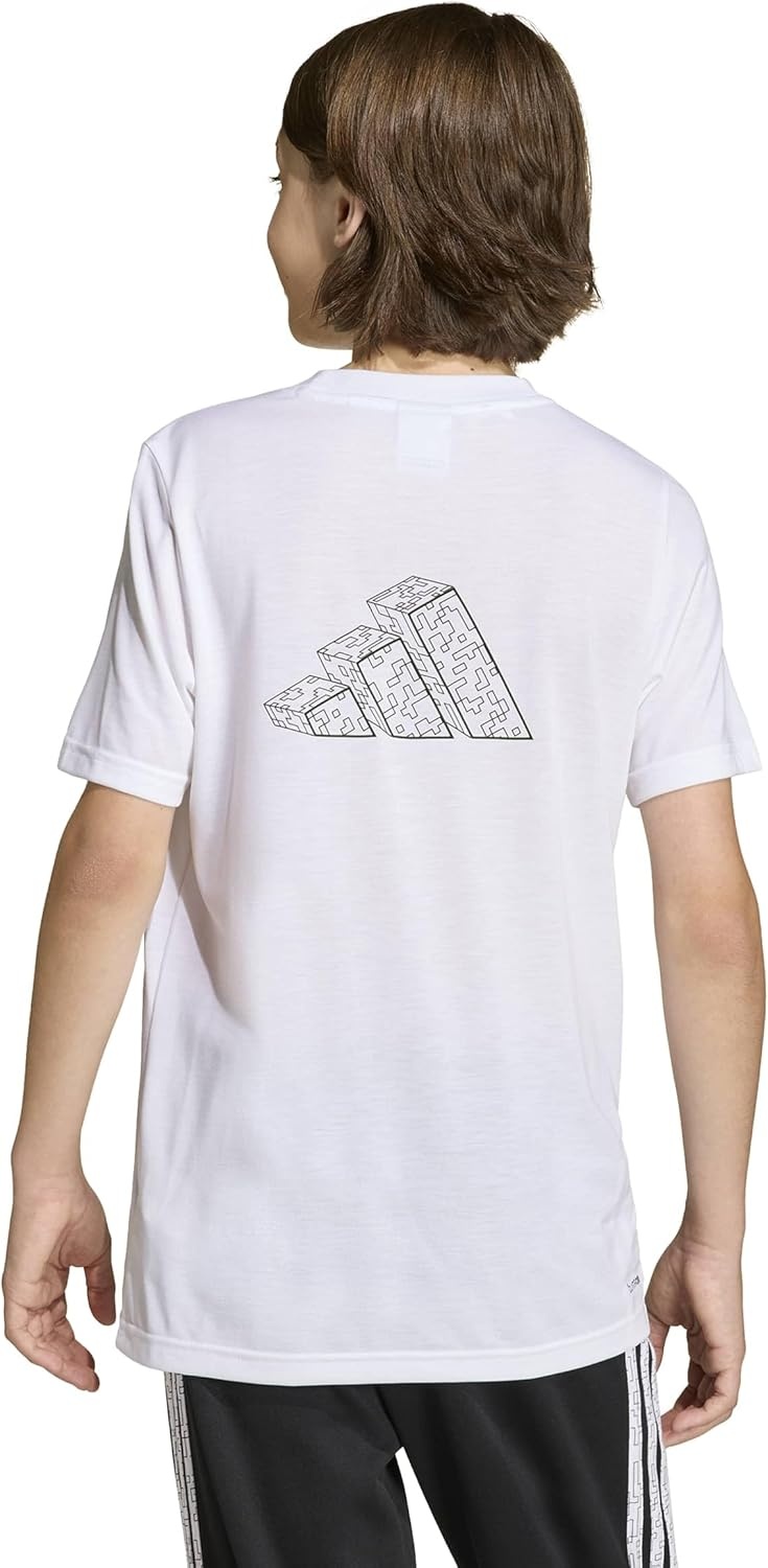 image:imageadidas Kids Minecraft Training TShirtWhite