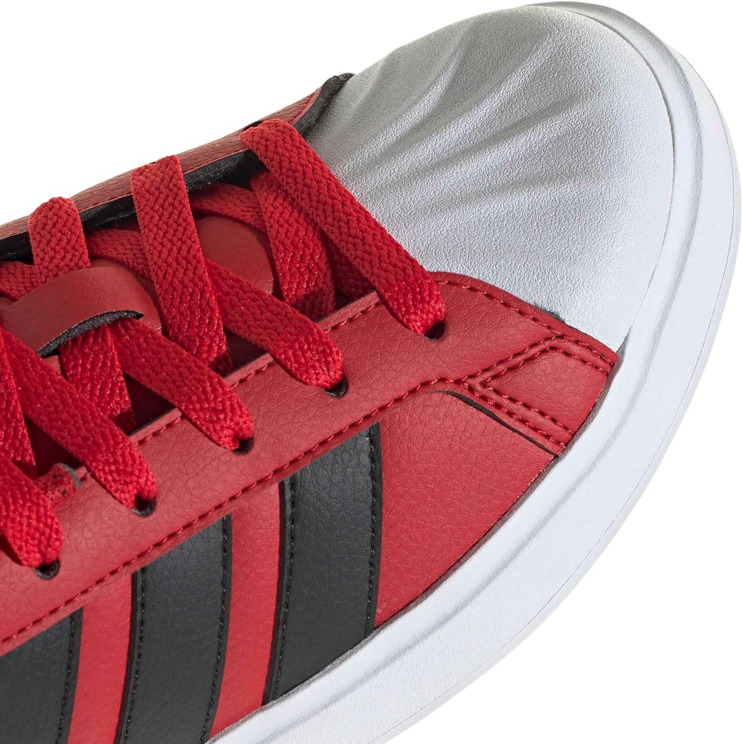 image:imageadidas Kids Streettalk SneakersBetter ScarletBlackWhite