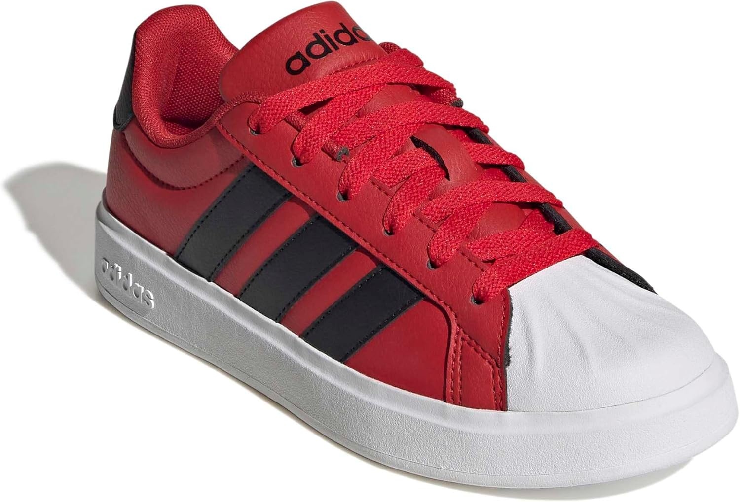 image:imageadidas Kids Streettalk SneakersBetter ScarletBlackWhite