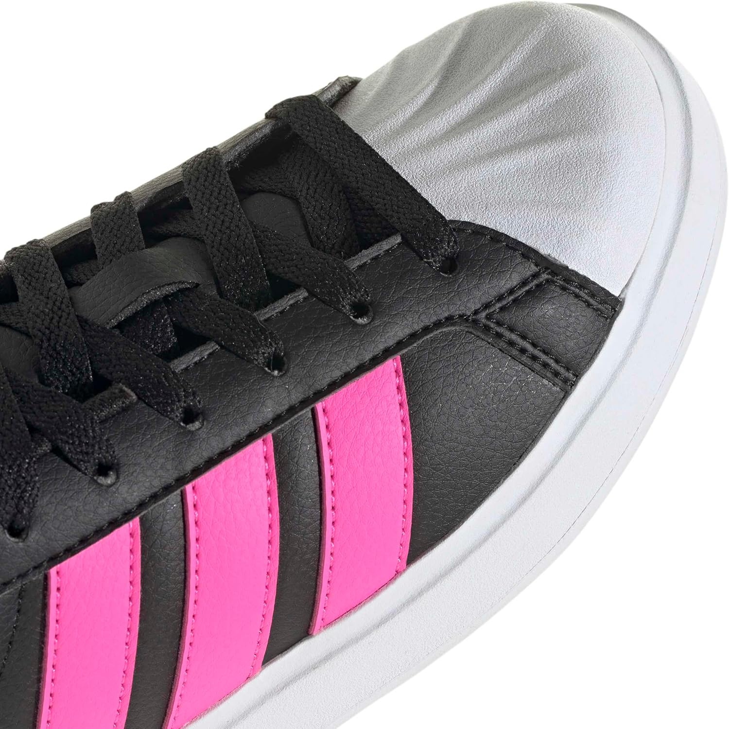 image:imageadidas Kids Streettalk SneakersBlackLucid PinkWhite