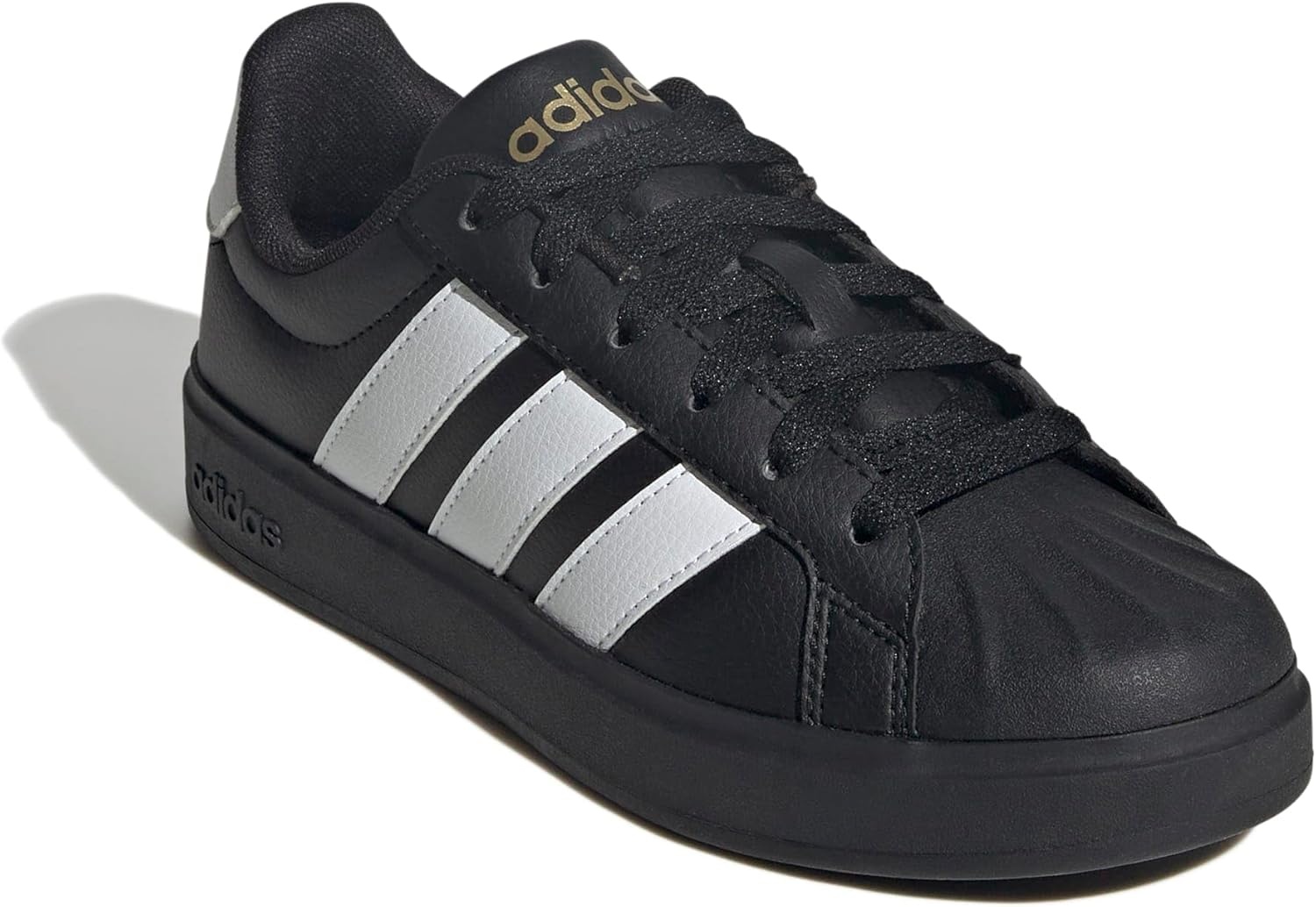 image:imageadidas Kids Streettalk SneakersBlackWhiteGold Metallic