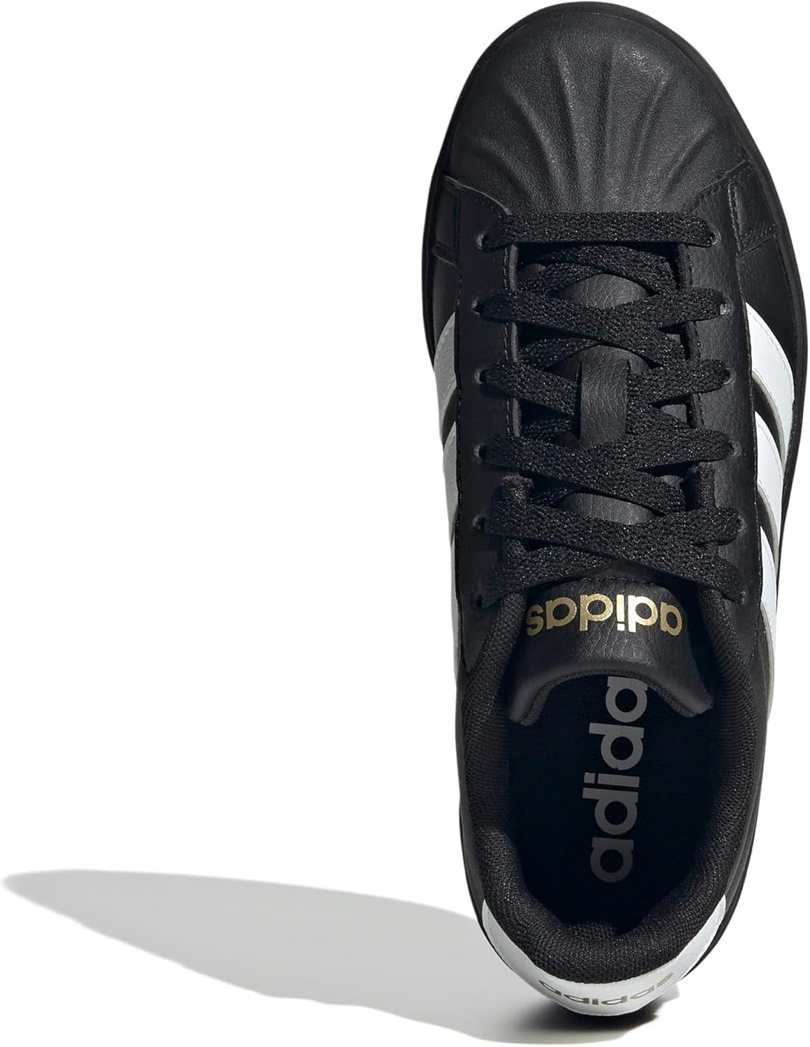 image:imageadidas Kids Streettalk SneakersBlackWhiteGold Metallic
