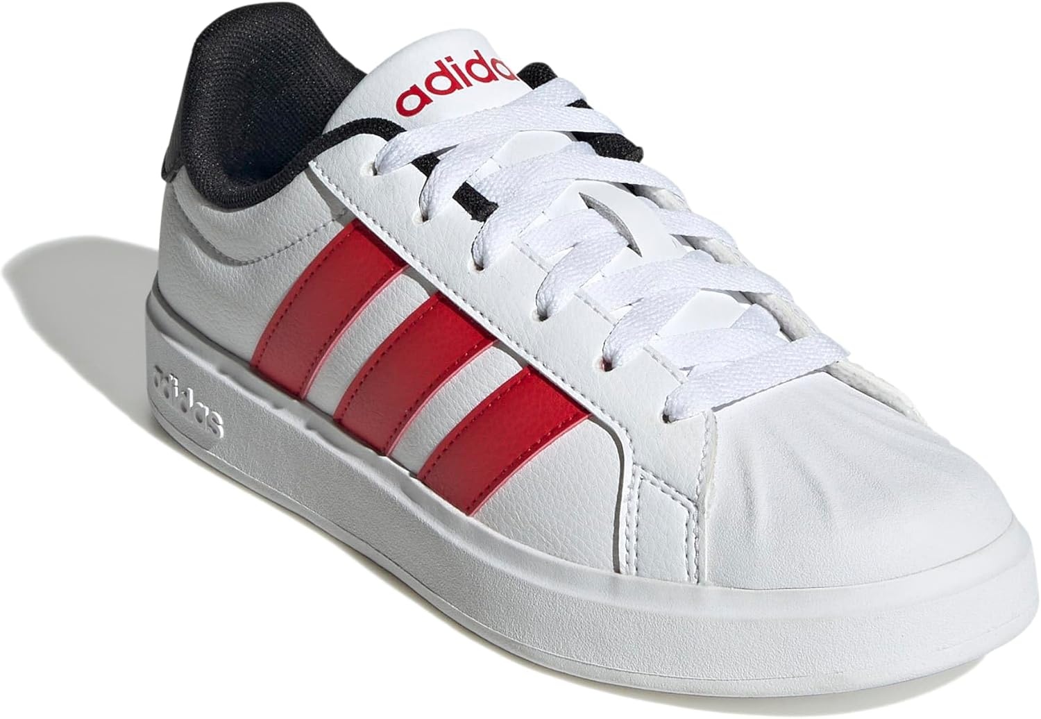 image:imageadidas Kids Streettalk SneakersWhiteBetter ScarletBlack