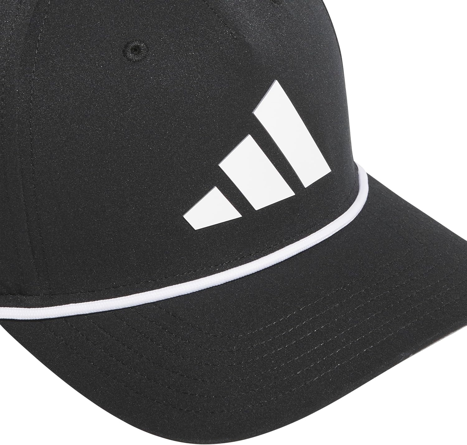 image:imageadidas Mens Midrange Hat Athletic Structured Snapback CapBlackWhiteGrey