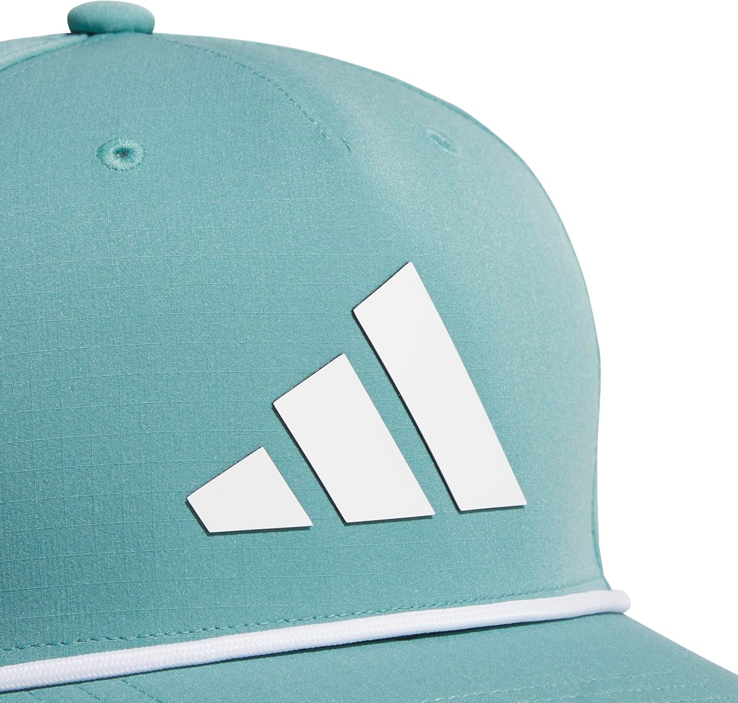 image:imageadidas Mens Midrange Hat Athletic Structured Snapback CapPowder Teal GreenWhiteBlack