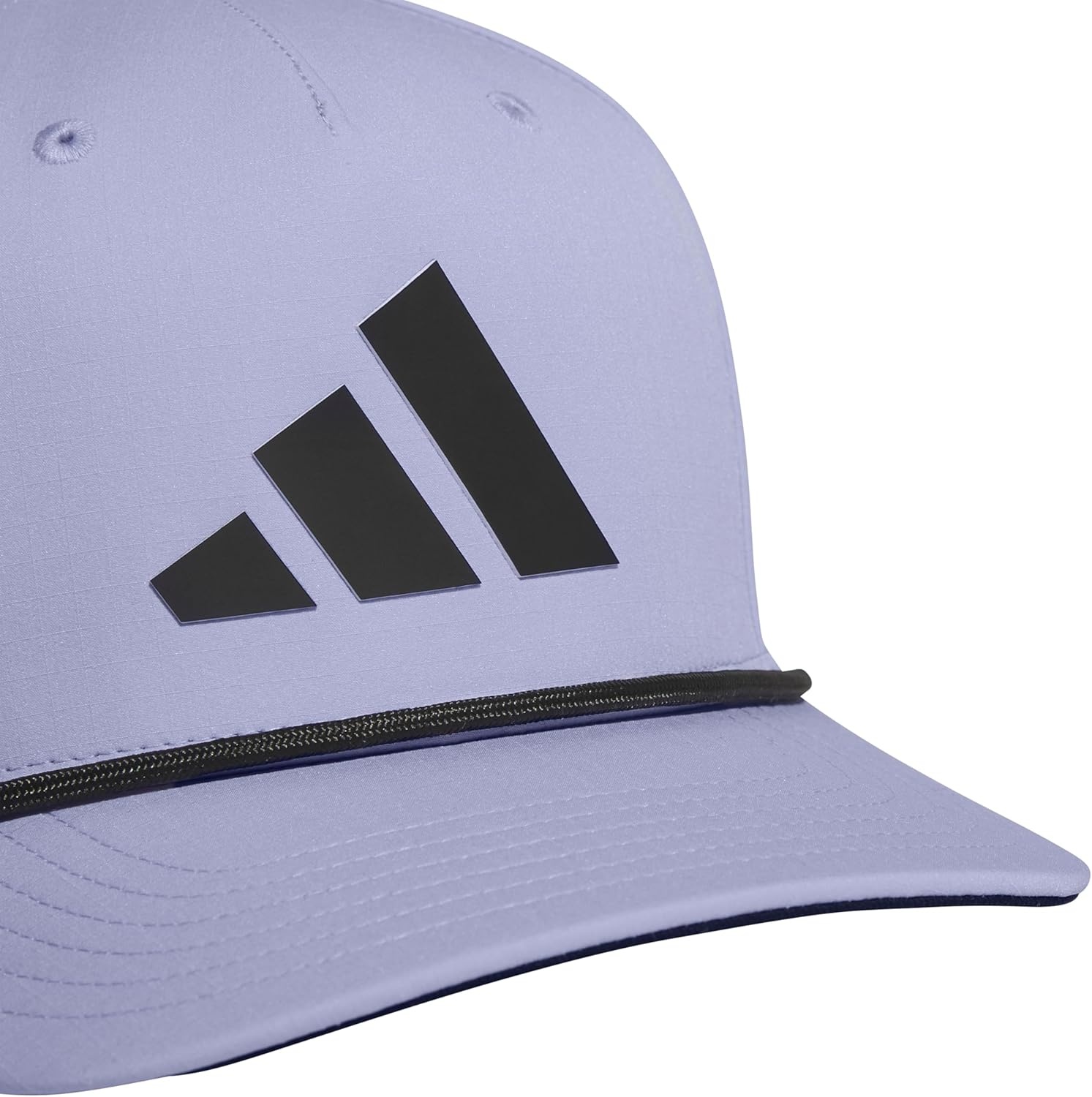 image:imageadidas Mens Midrange Hat Athletic Structured Snapback CapViolet Tone PurpleBlackWhite
