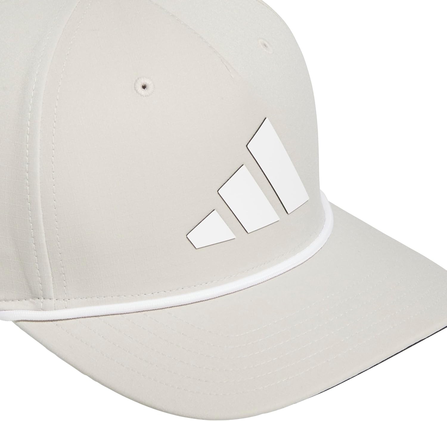 image:imageadidas Mens Midrange Hat Athletic Structured Snapback CapWonder Alumina GreyWhiteBlack