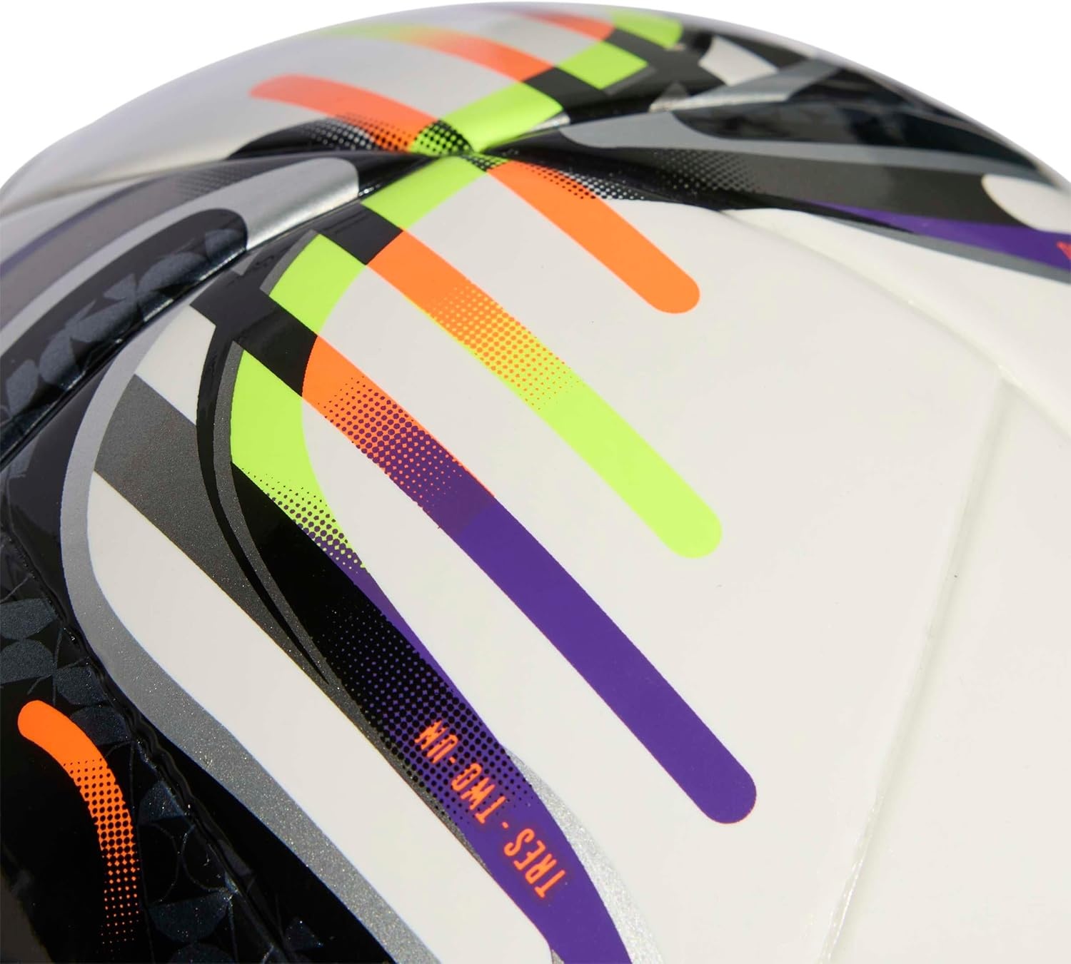 image:imageadidas Messi Mini Soccer BallWhiteBlackSolar OrangeSolar YellowLeagues Cup