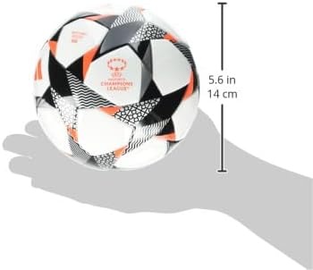 image:imageadidas Messi Mini Soccer BallWhiteBlackSolar RedUEFA Womens Champions League
