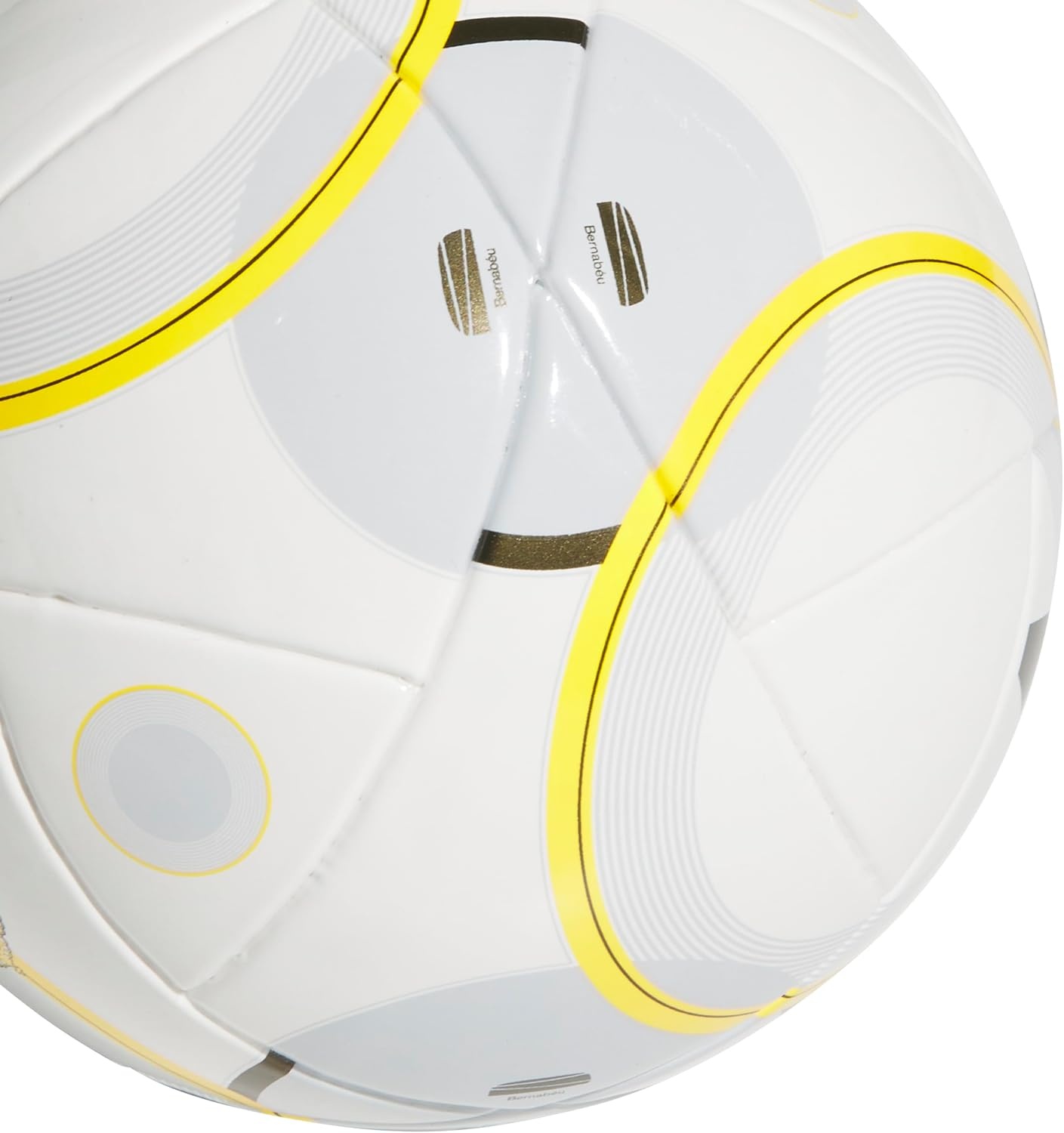 image:imageadidas Messi Mini Soccer BallWhiteBold GoldSolid GreyReal Madrid