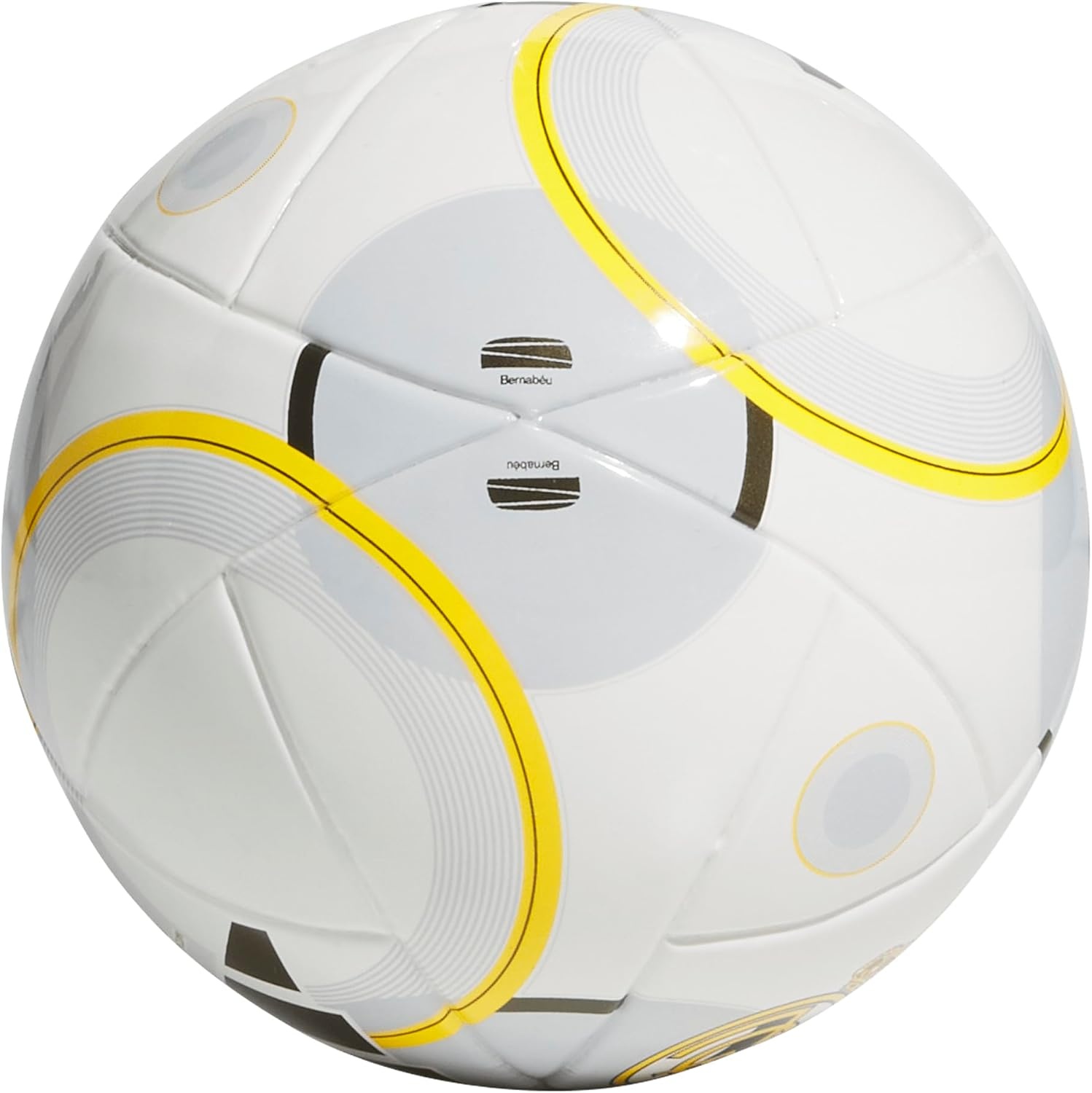 image:imageadidas Messi Mini Soccer BallWhiteBold GoldSolid GreyReal Madrid