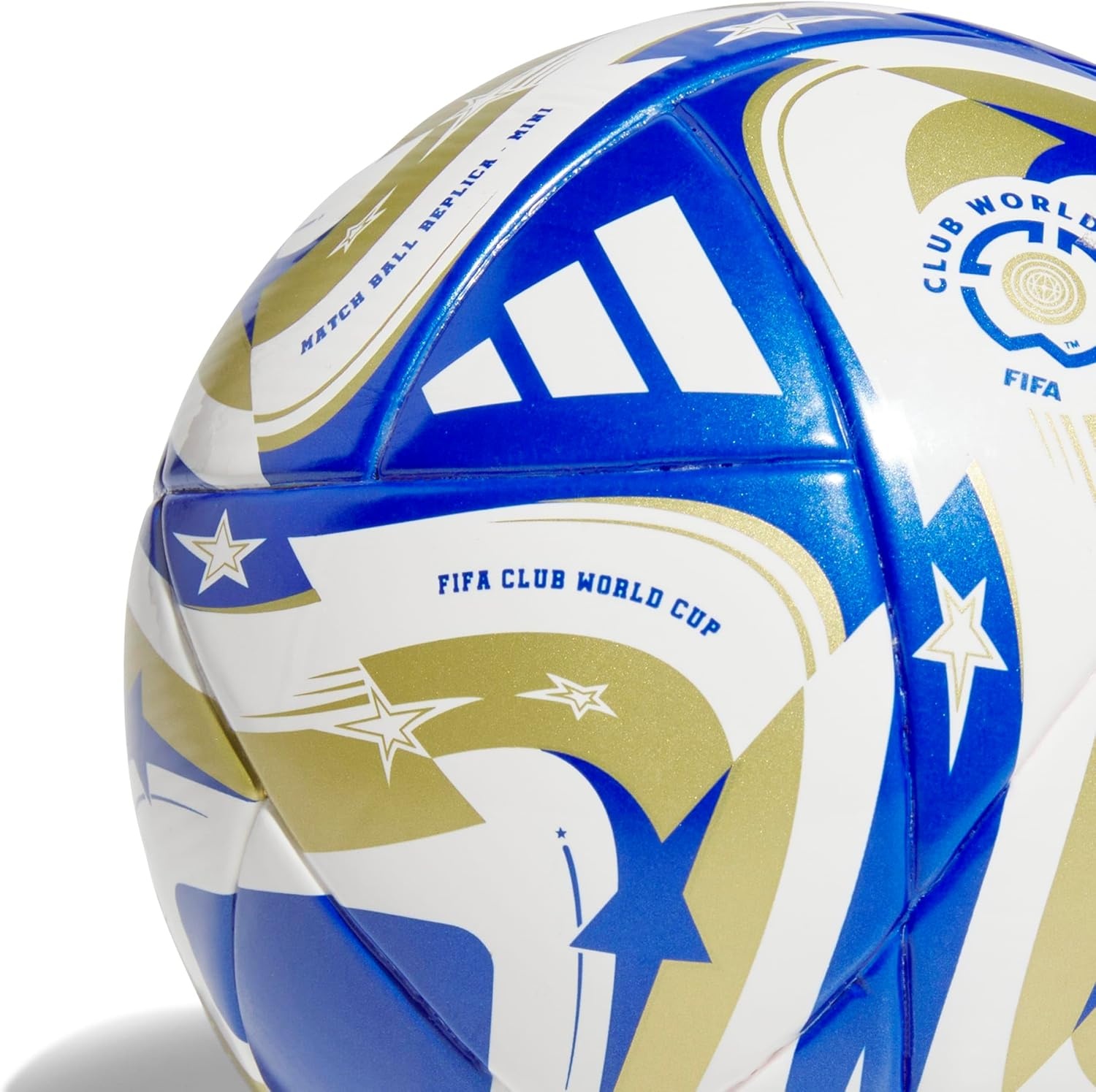 image:imageadidas Messi Mini Soccer BallWhiteMaster BlueGold MetallicDark BlueFIFA World Cup 25