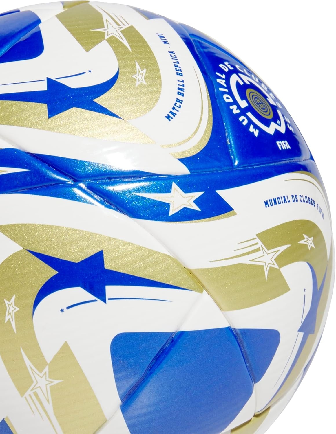 image:imageadidas Messi Mini Soccer BallWhiteMaster BlueGold MetallicDark BlueFIFA World Cup 25