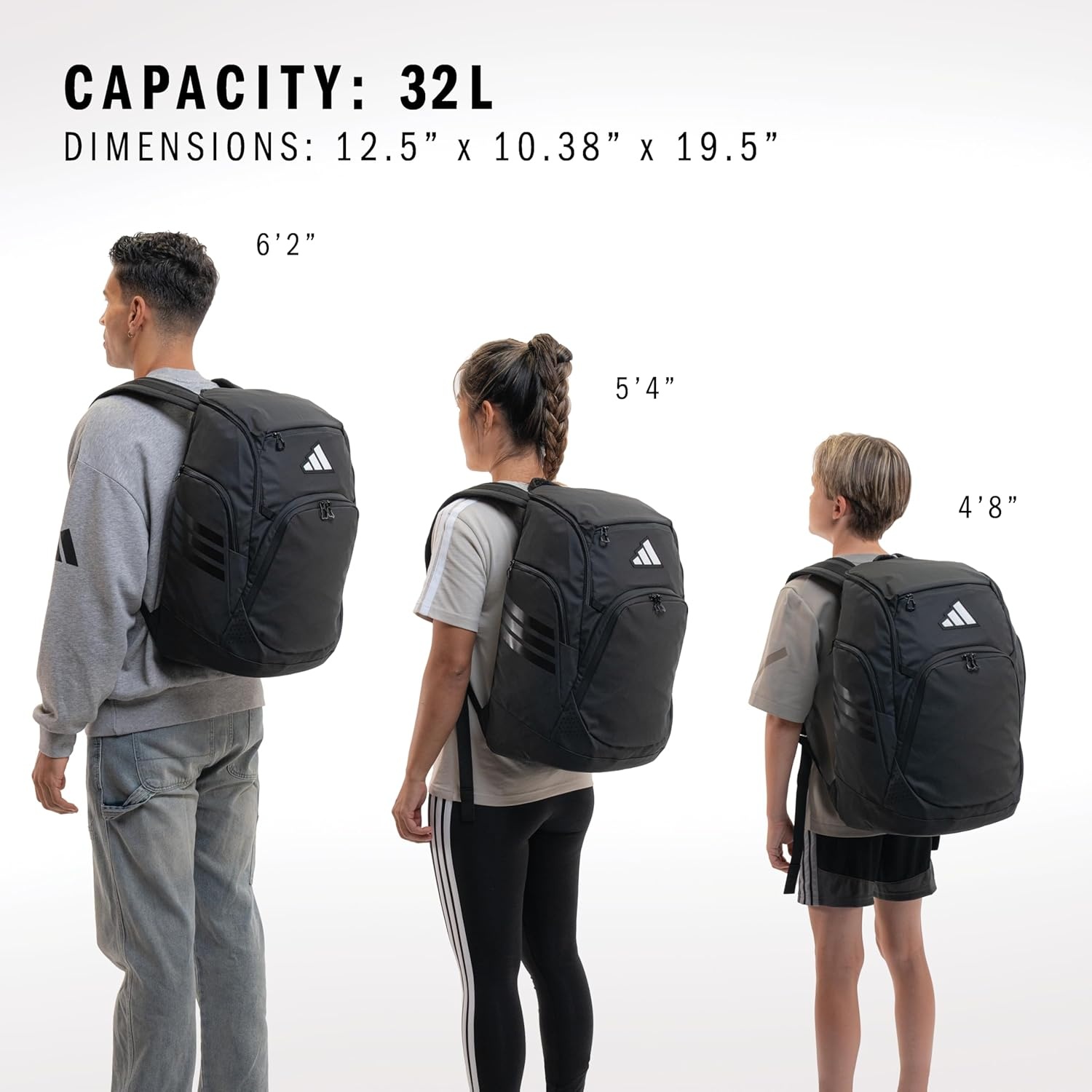 image:imageadidas Select Basketball Backpack for Practice Gym and Travel 32LBlackPure Teal Green