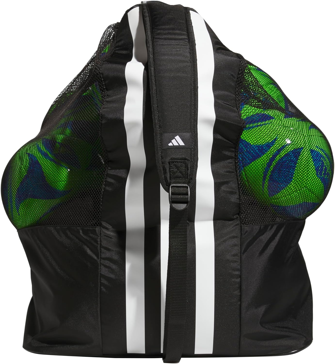 image:imageadidas Stadium Mesh Soccer Bag Laundry Bag Heavy Duty Soccer Ball Bags for Coaches Men and Women Holds Up To 15 Balls