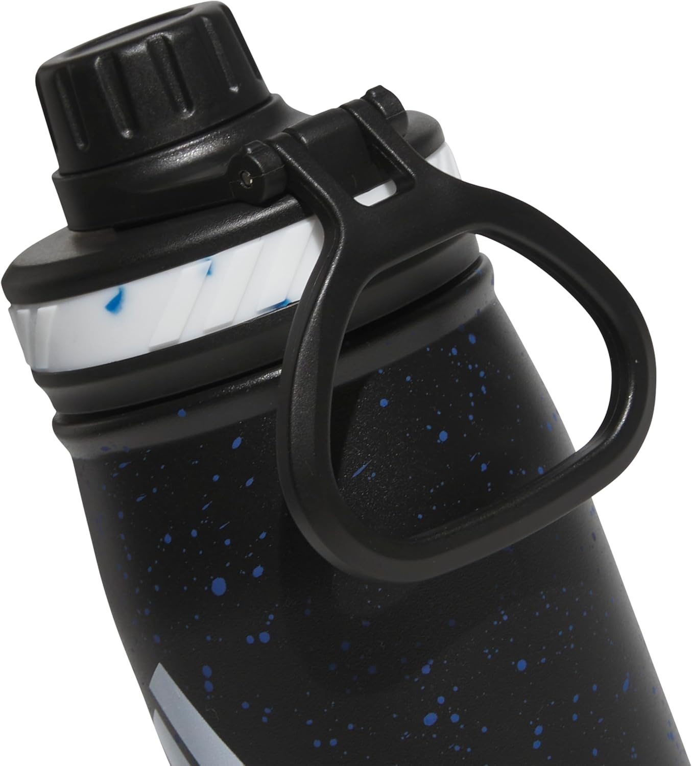 image:imageadidas Stainless Steel Metal Water Bottle 20 oz 600 mL Screw CapBlackBright Royal BlueWhite